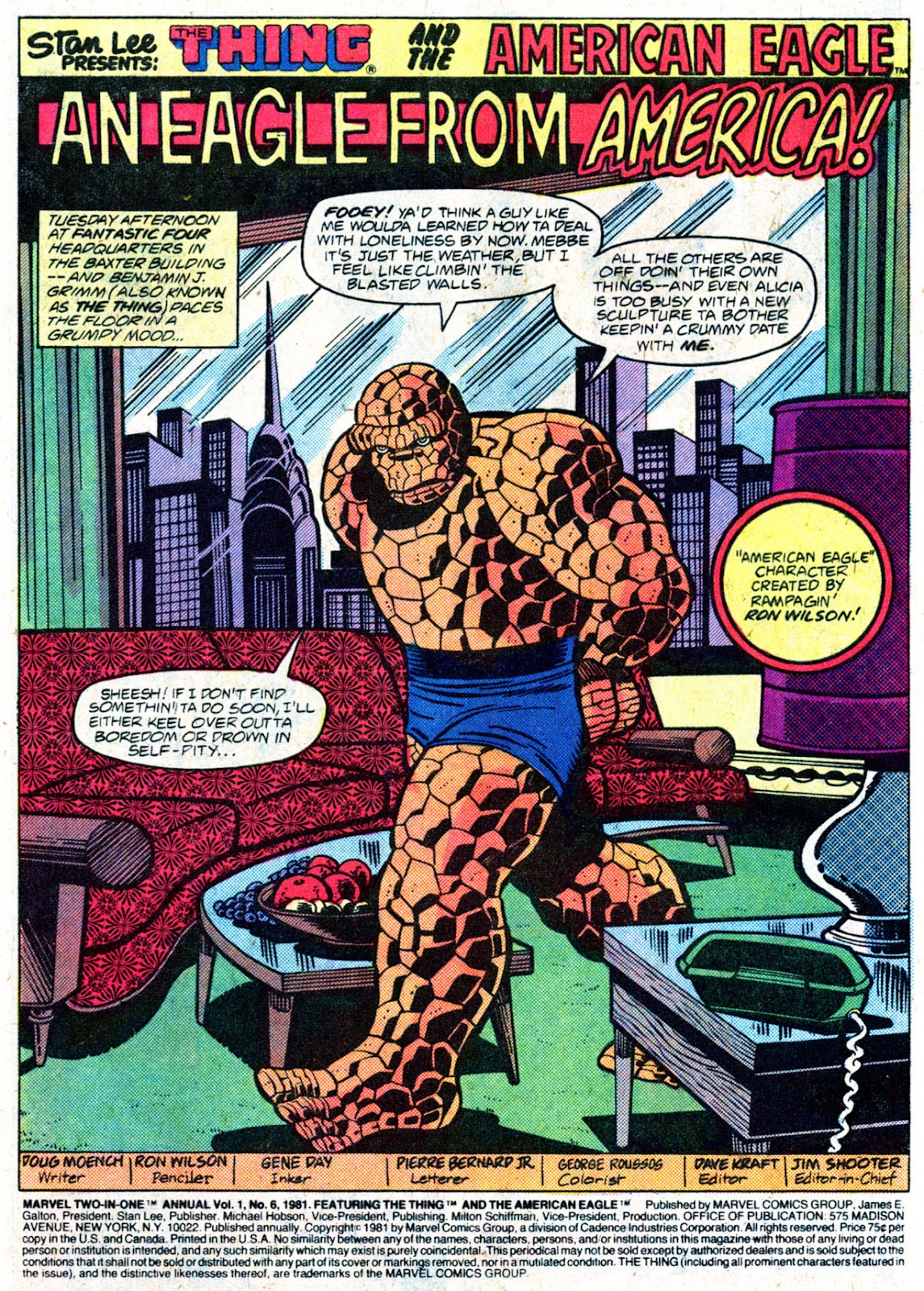 Marvel Two-In-One (1974) issue Annual 6 - Page 3