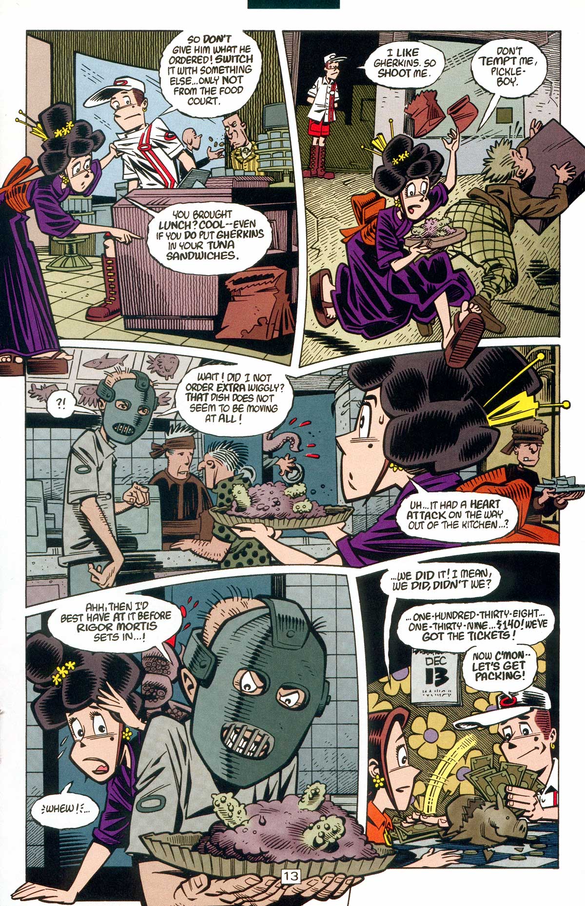 Read online Gross Point comic -  Issue #6 - 14