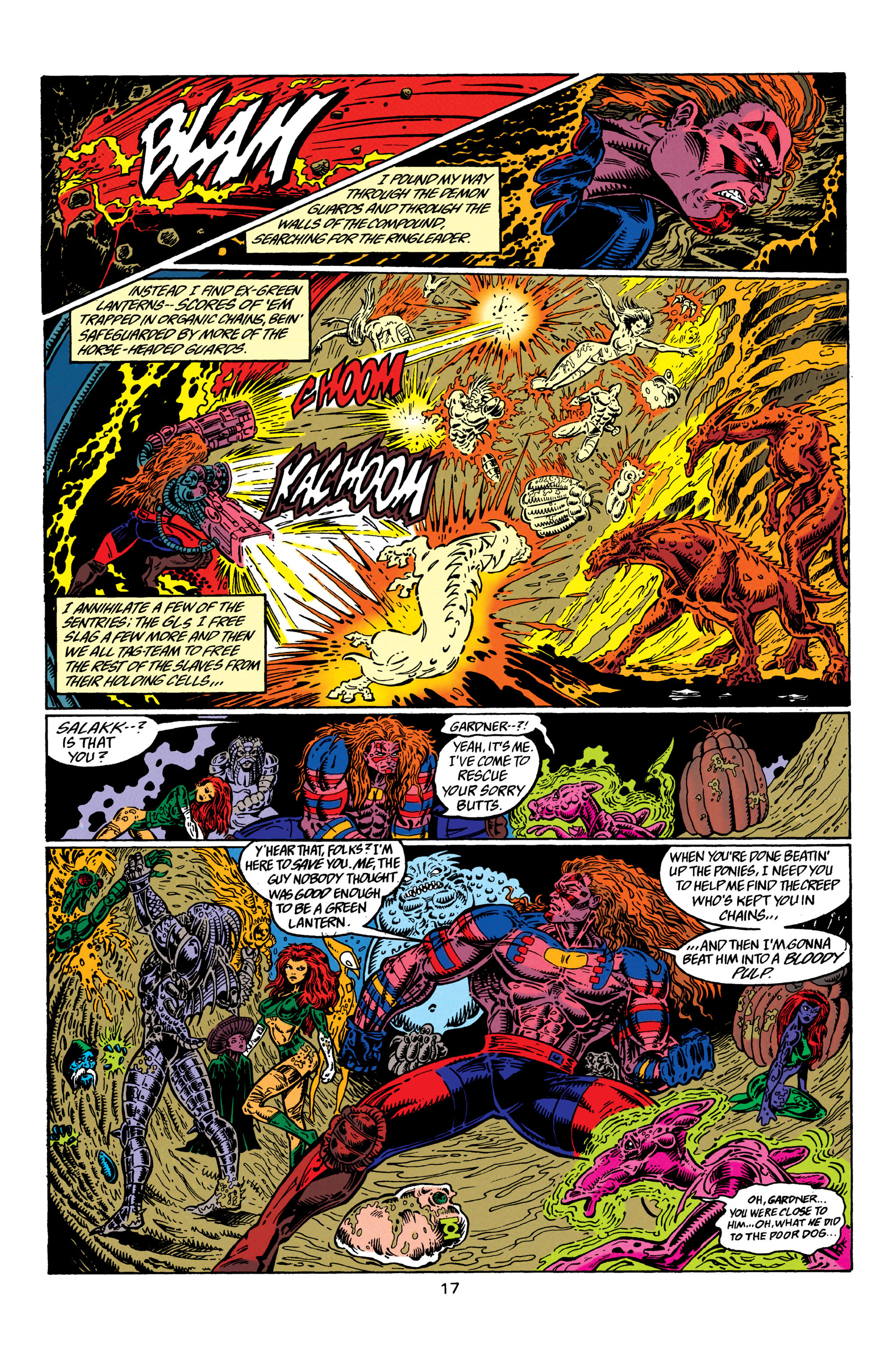 Read online Guy Gardner: Warrior comic -  Issue #35 - 17