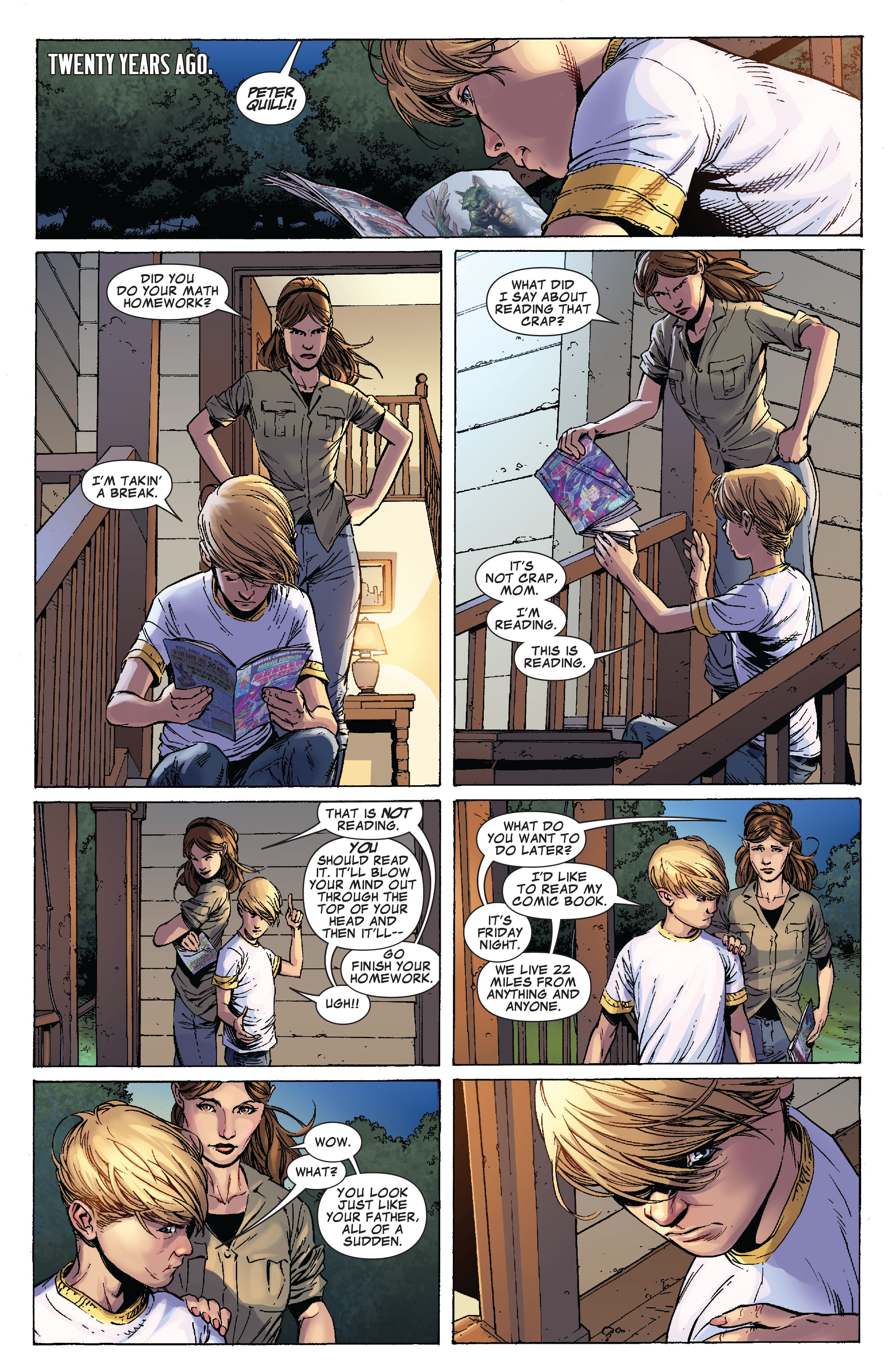 Read online Guardians Of The Galaxy by Brian Michael Bendis comic -  Issue # TPB 1 (Part 1) - 17