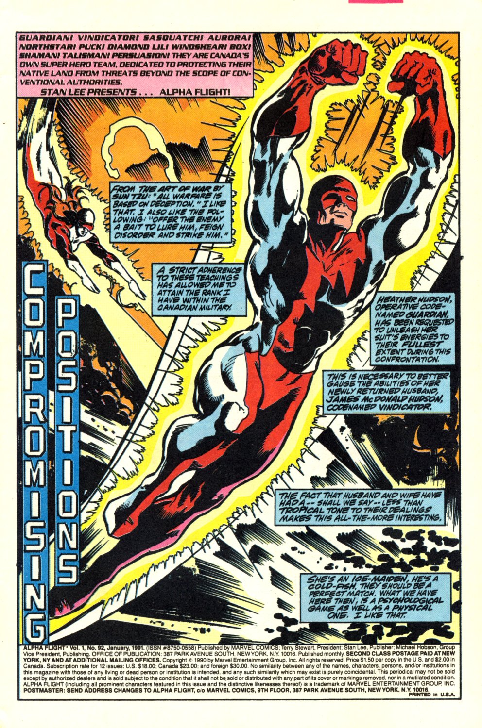Read online Alpha Flight (1983) comic -  Issue #92 - 2