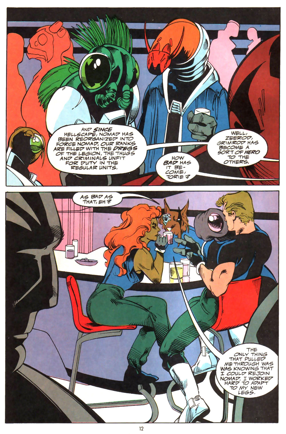 Read online Alien Legion (1987) comic -  Issue #12 - 14