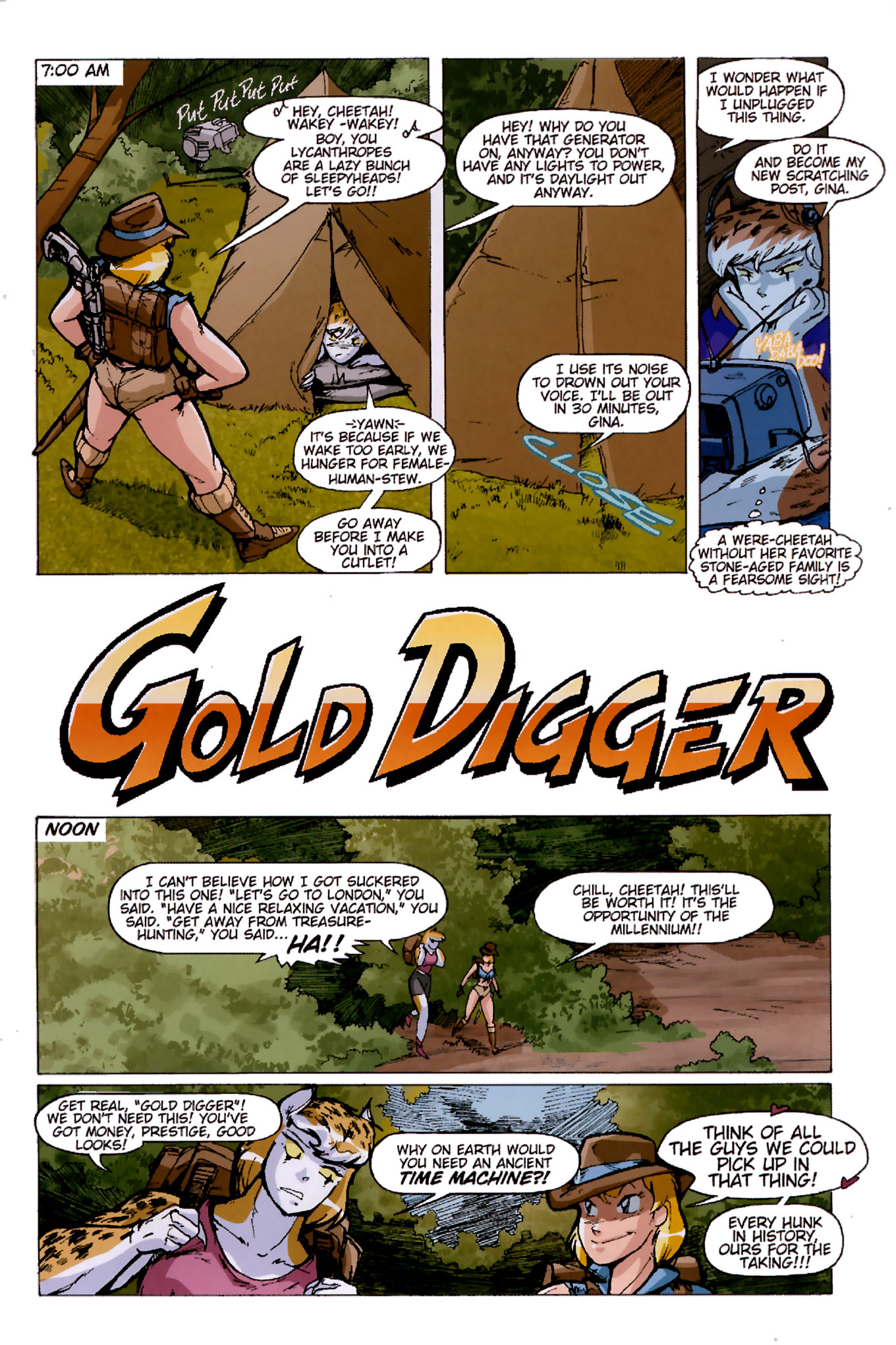 Read online Gold Digger Color Remix comic -  Issue # _Mangazine Special 1 - 3