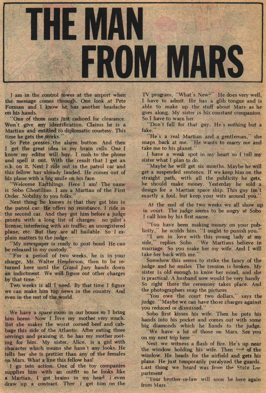 Read online Space Adventures (1968) comic -  Issue #6 - 15