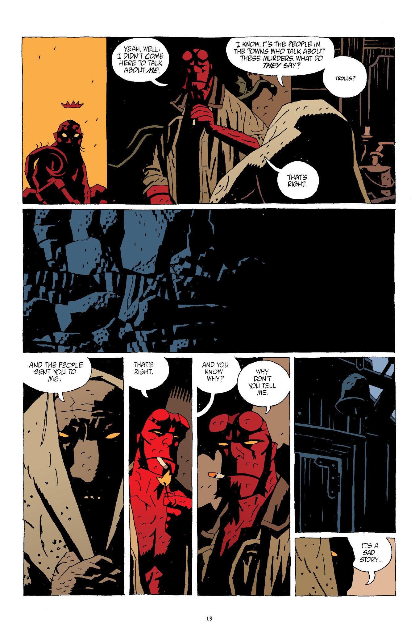 Read online Hellboy The Complete Short Stories comic -  Issue # TPB 2 (Part 1) - 20