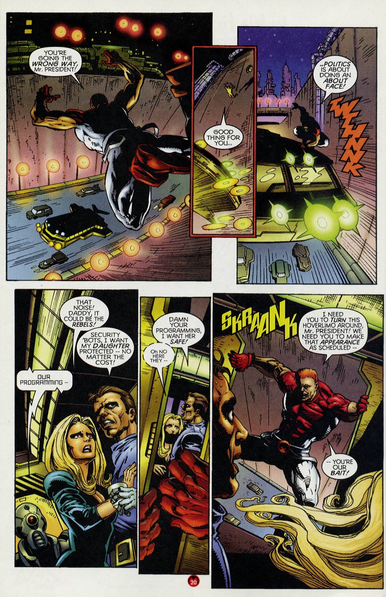 Read online Magnus Robot Fighter (1997) comic -  Issue #15 - 15