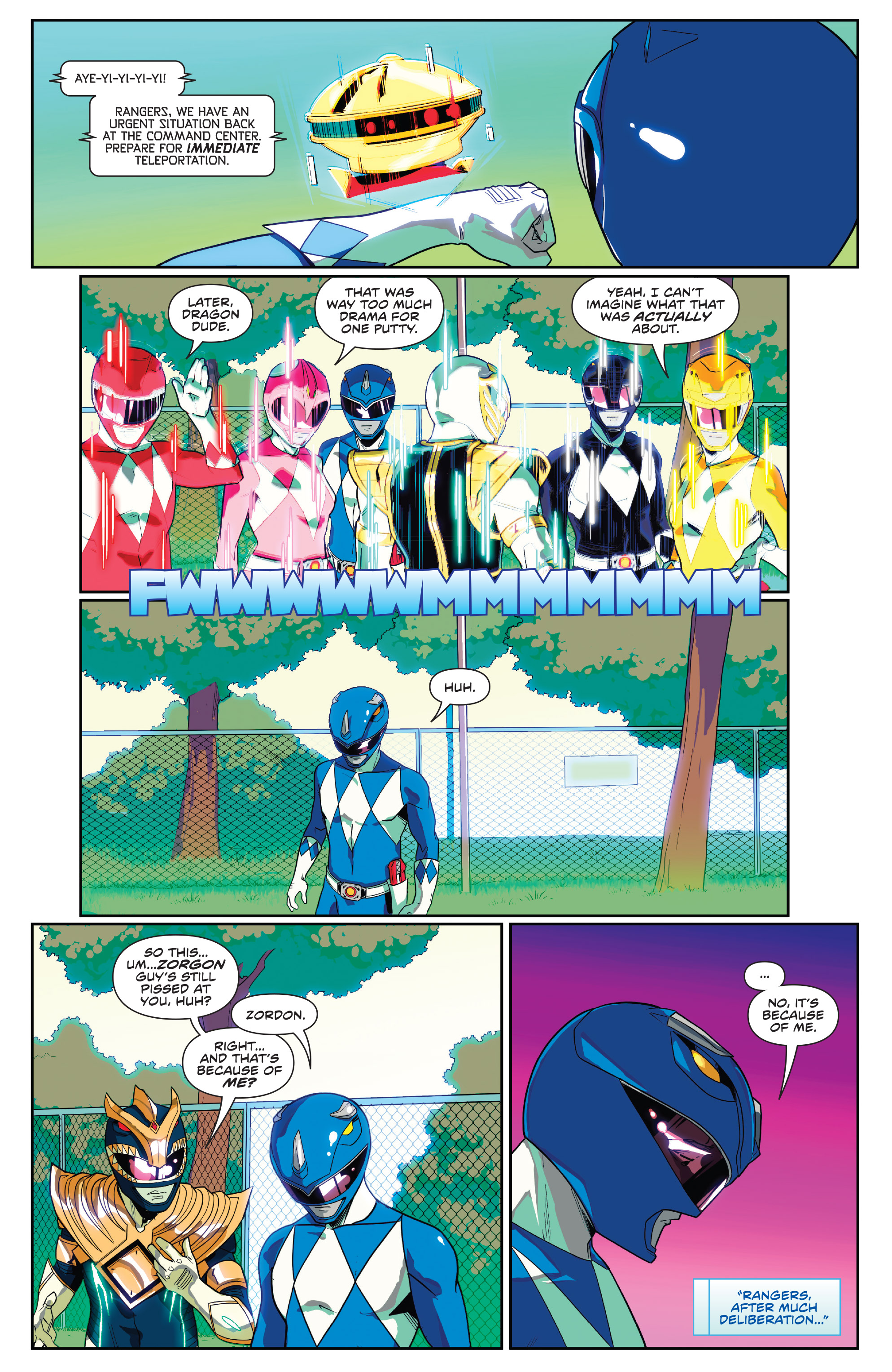 Read online Mighty Morphin comic -  Issue #9 - 17