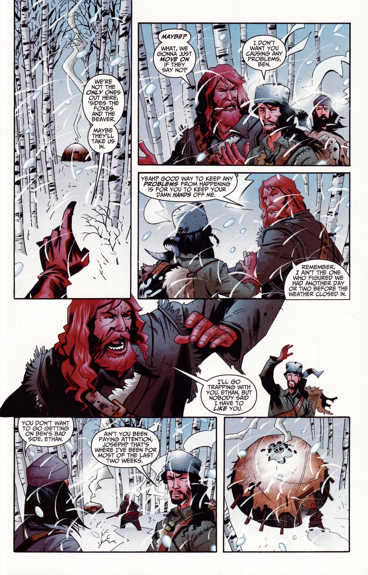 Read online Friday the 13th: Bad Land comic -  Issue #1 - 4