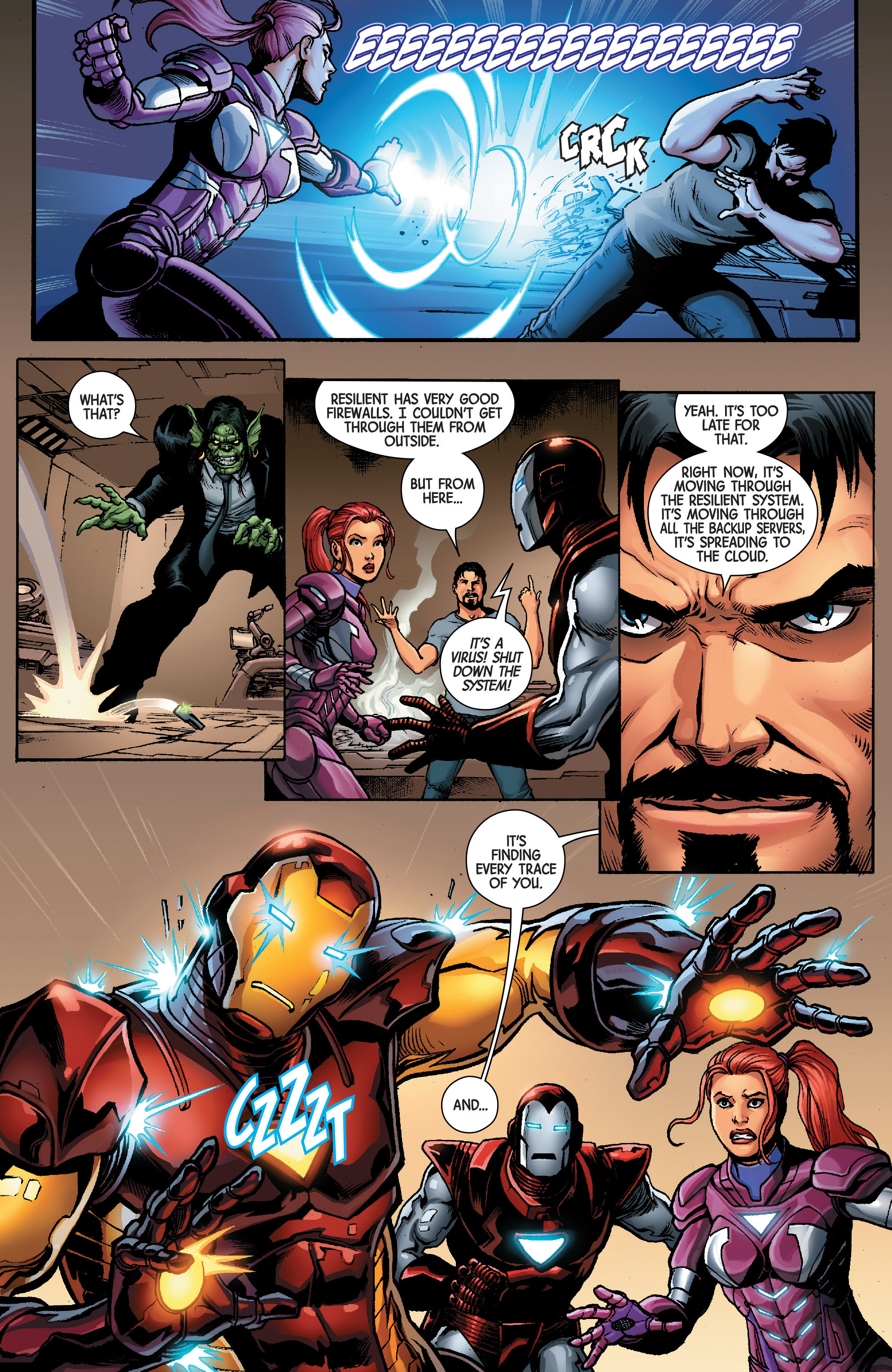 Read online Superior Iron Man comic -  Issue #9 - 16