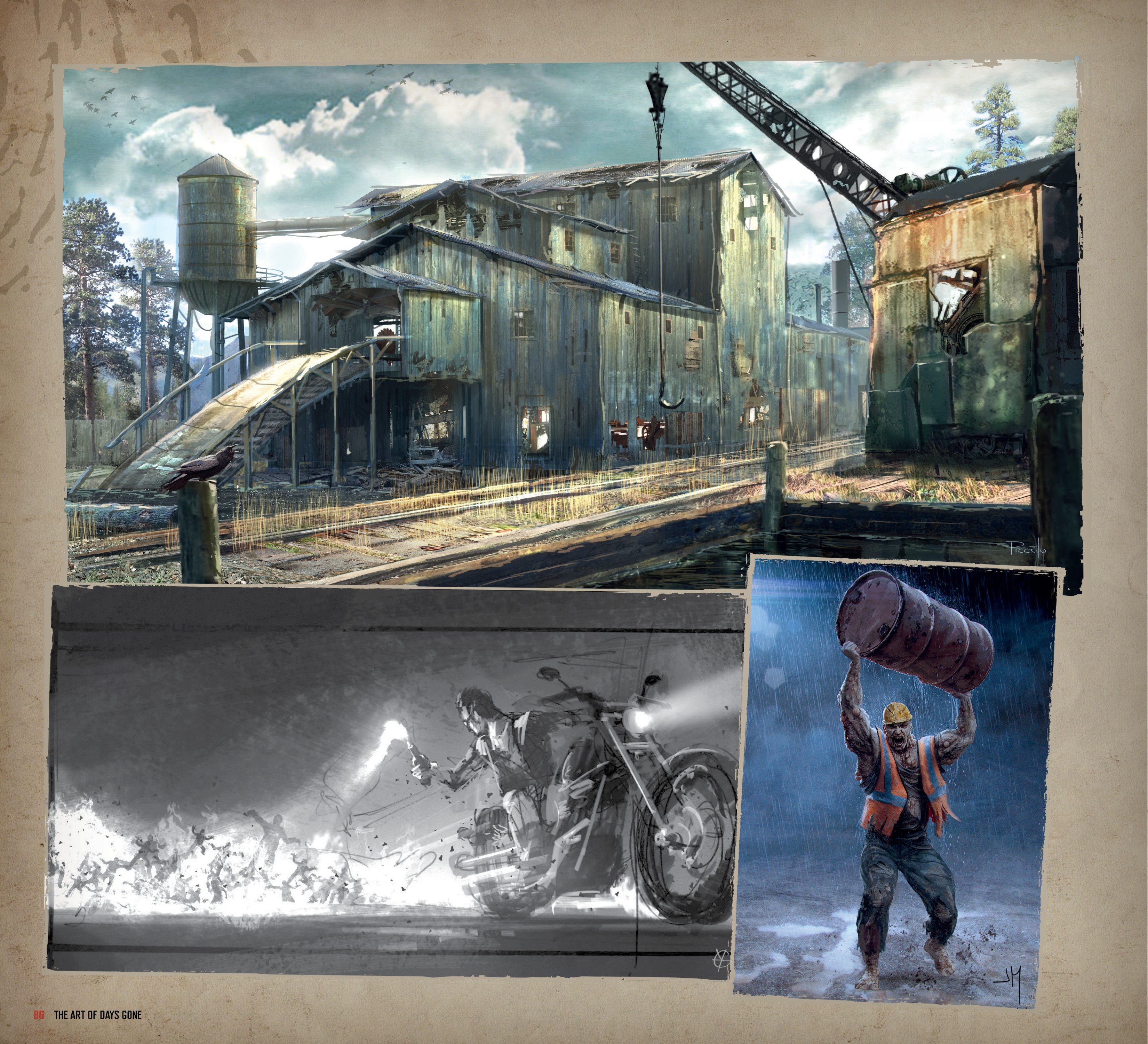 Read online The Art of Days Gone comic -  Issue # TPB (Part 1) - 80