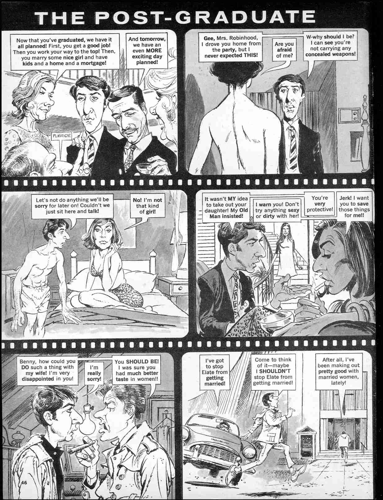 Read online MAD comic -  Issue #122 - 48