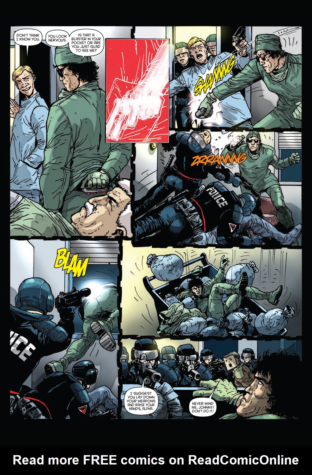 Read online Strontium Dog: The Life and Death of Johnny Alpha: The Project comic -  Issue # TPB - 130