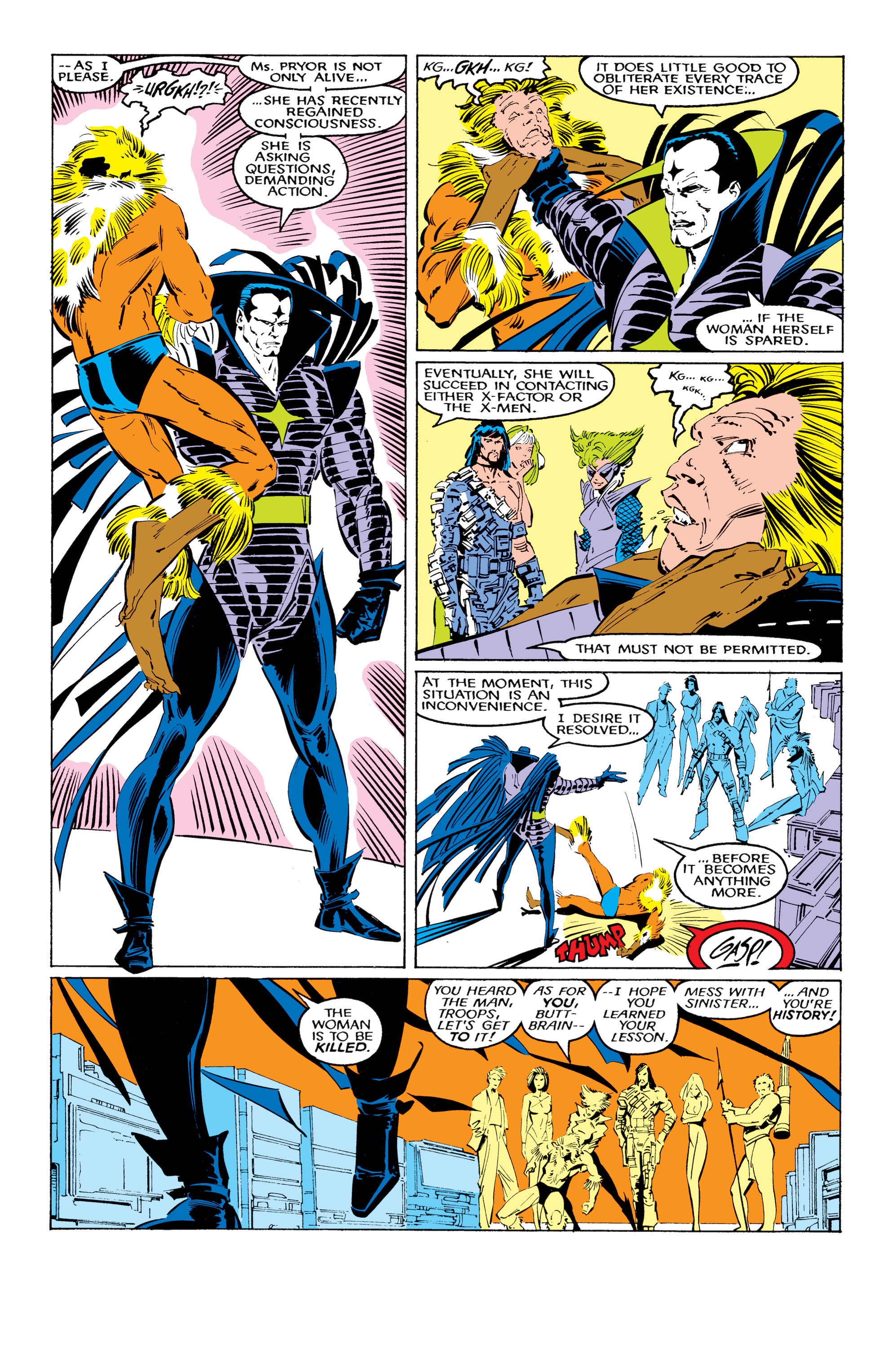 Read online Uncanny X-Men (1963) comic -  Issue #221 - 4