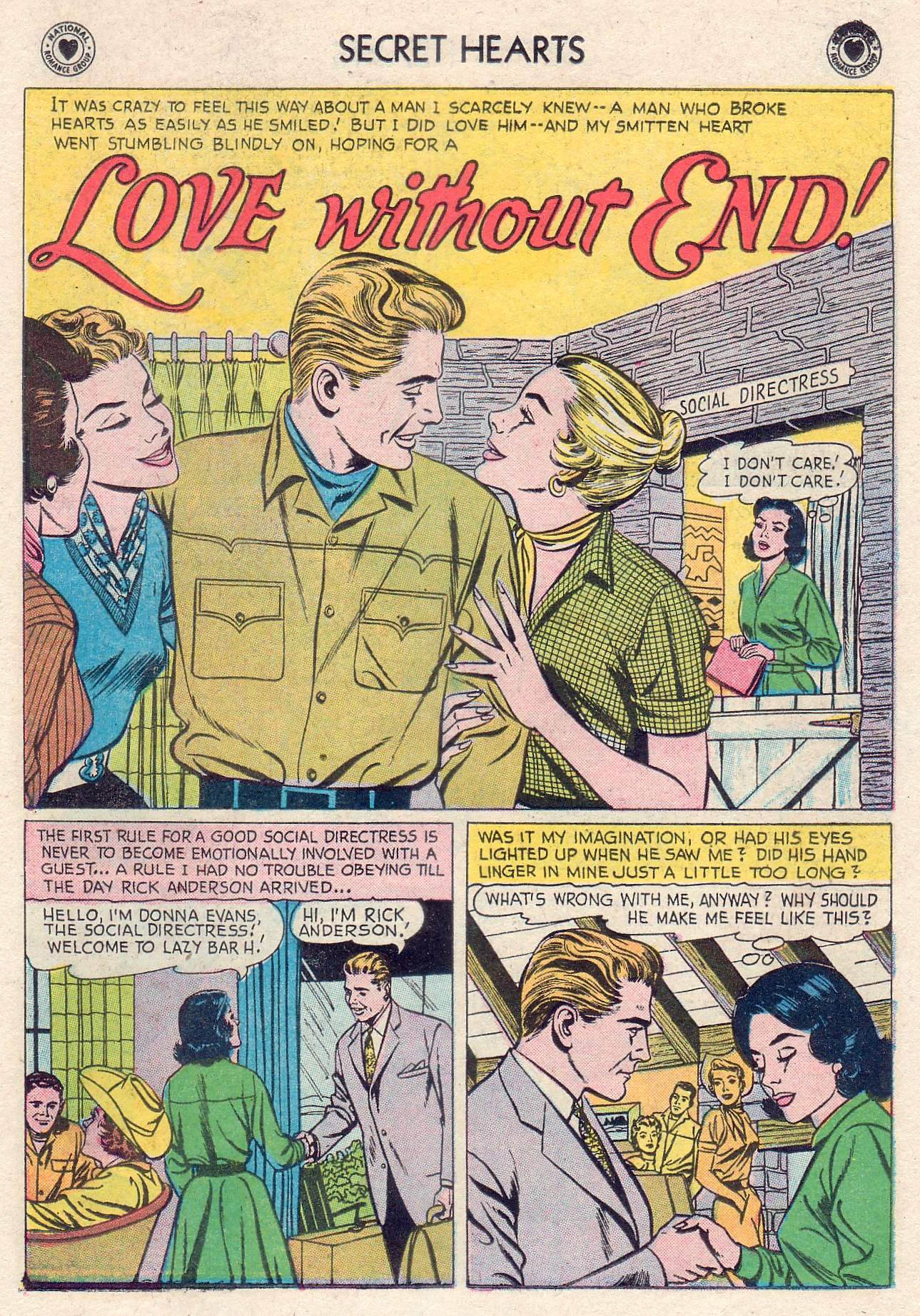 Read online Secret Hearts comic -  Issue #46 - 19