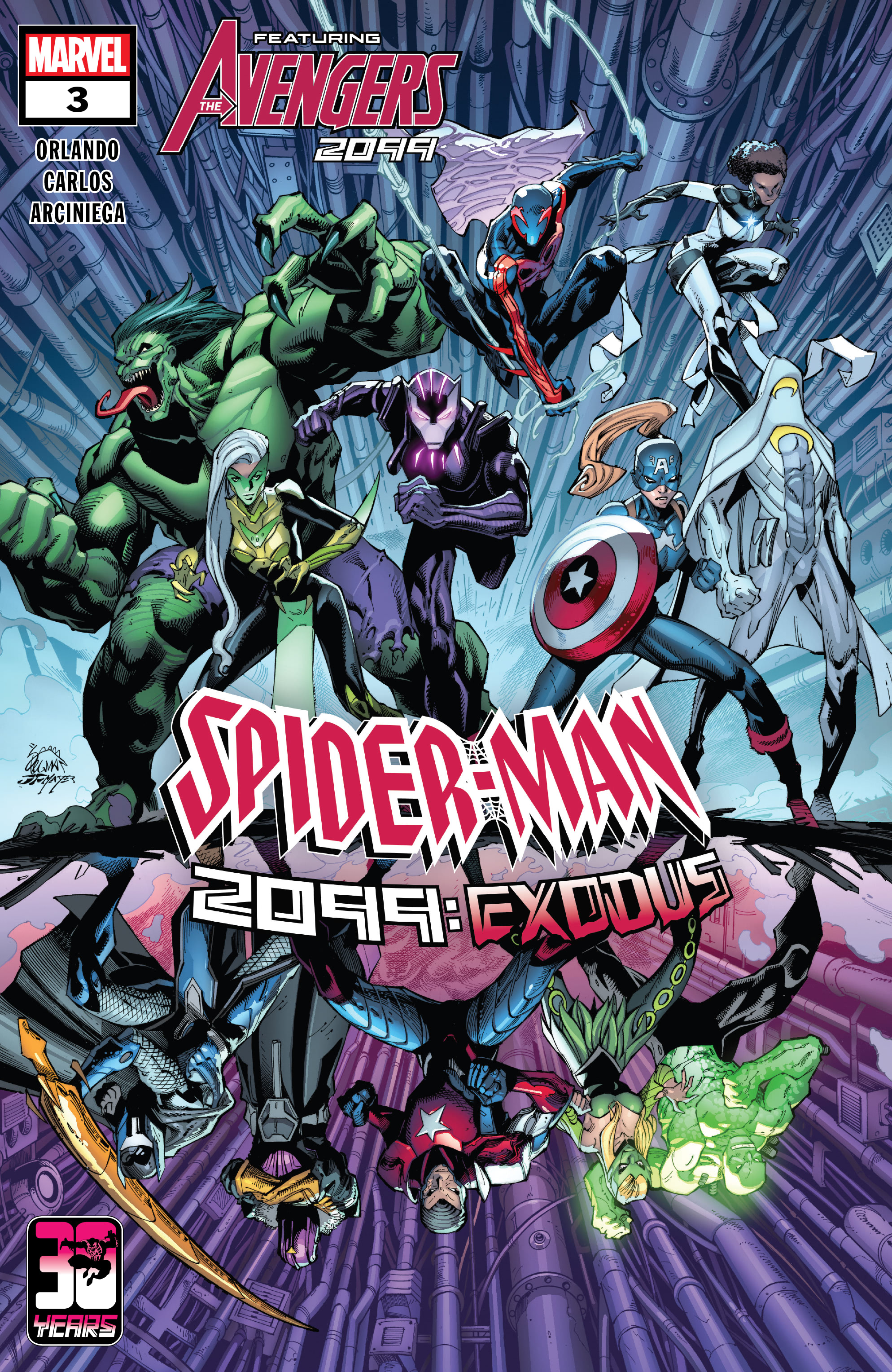 Read online Spider-Man 2099: Exodus comic -  Issue #3 - 1