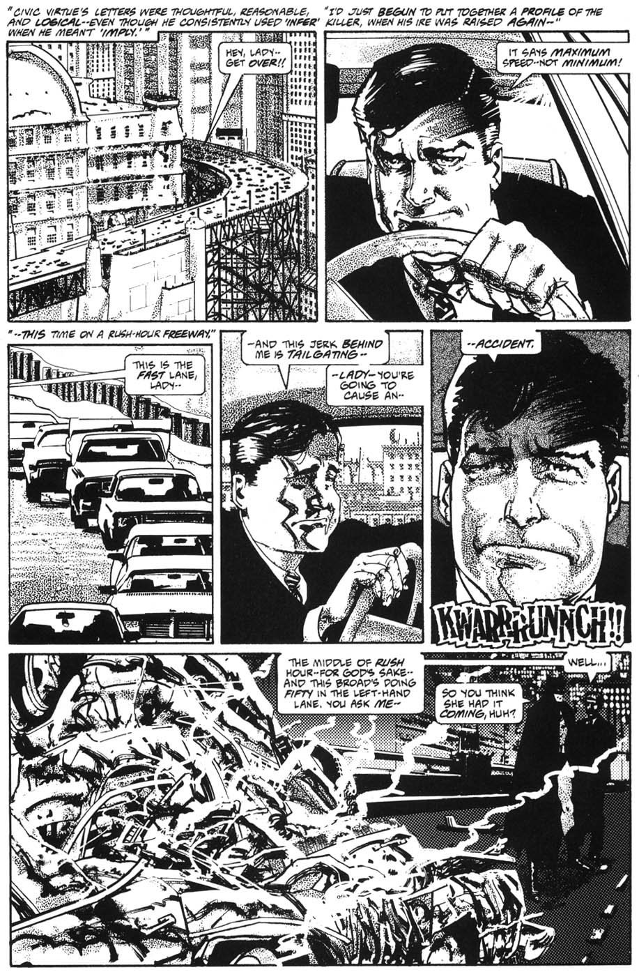 Read online Batman Black and White comic -  Issue #1 - 35