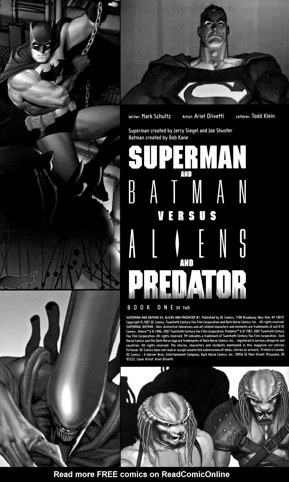 Superman and Batman Vs. Aliens and Predator issue 1 - Page 3