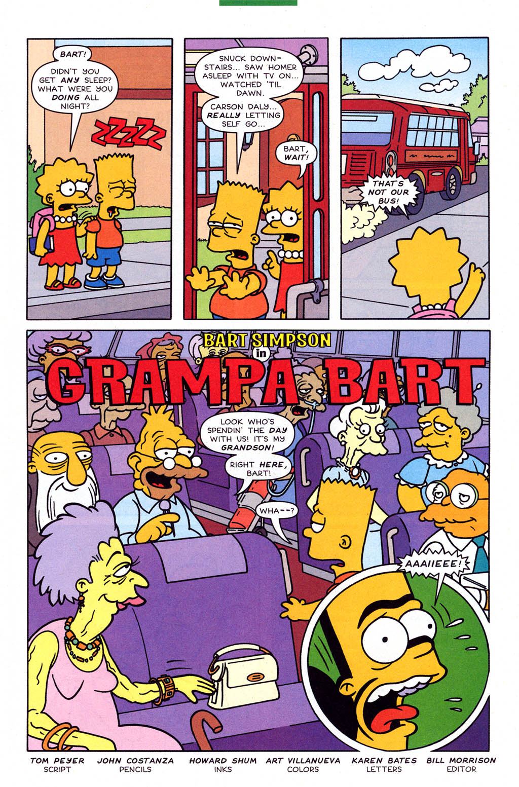 Read online Bart Simpson comic -  Issue #23 - 25