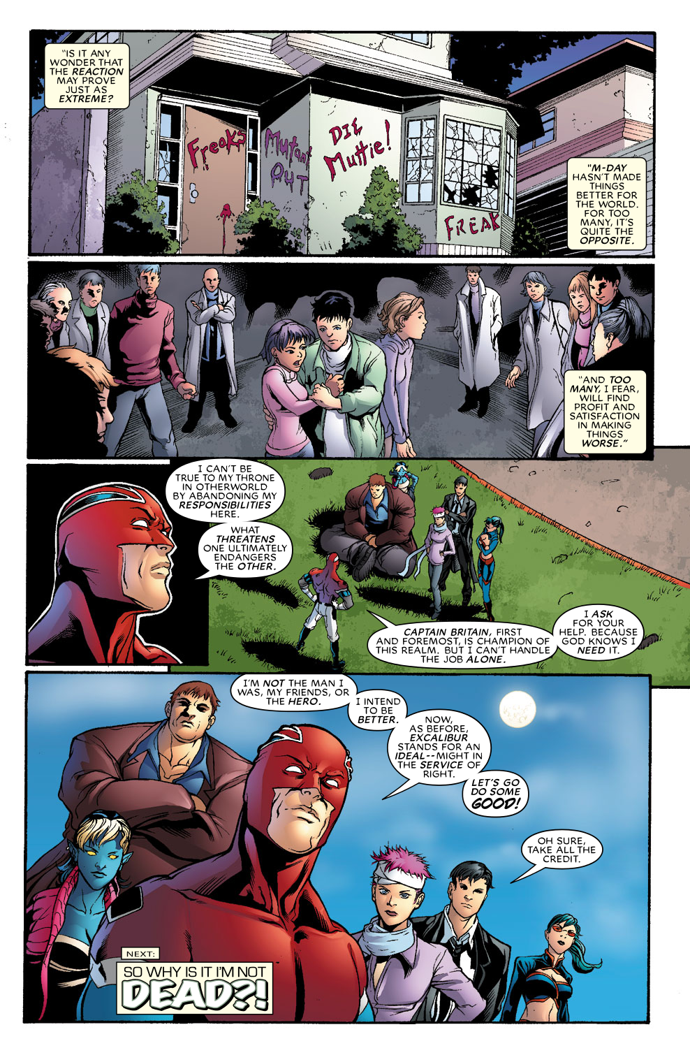 Read online New Excalibur comic -  Issue #5 - 23