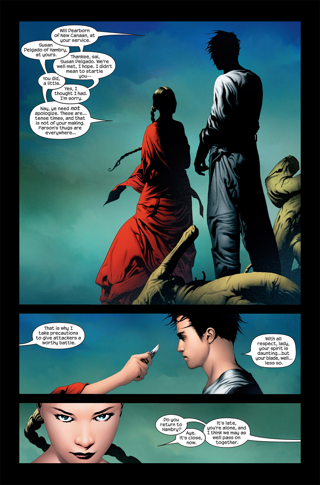 Read online Dark Tower: The Gunslinger Born comic -  Issue #3 - 5