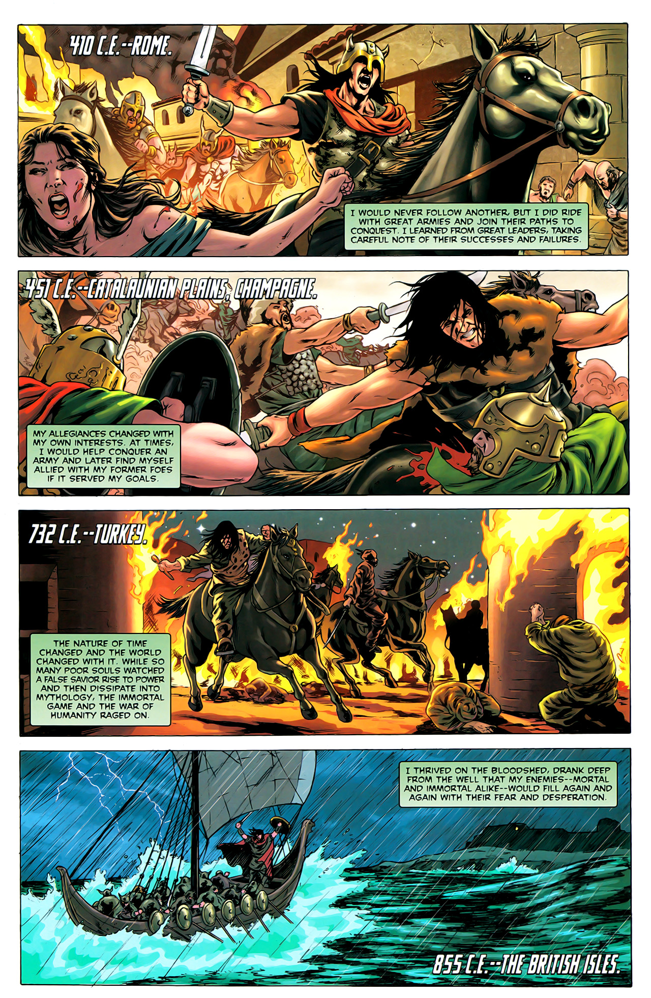 Read online Highlander Origins: The Kurgan comic -  Issue #2 - 10