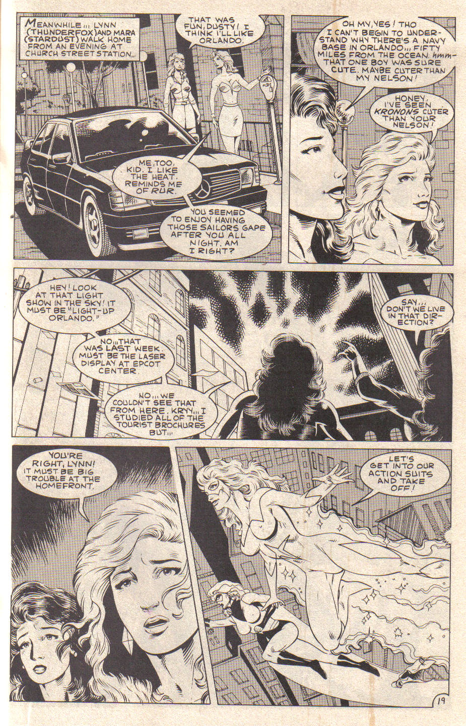 Read online Femforce comic -  Issue #19 - 21