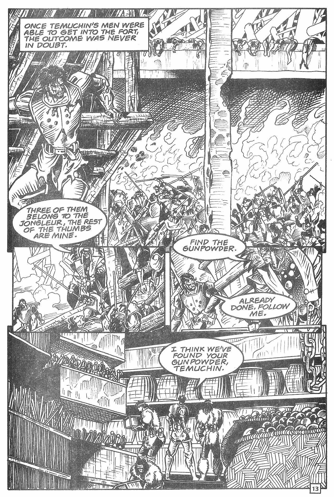 Read online Deathworld Book Three comic -  Issue #3 - 16
