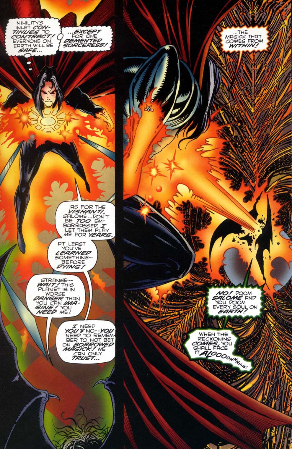 Read online Doctor Strange: Sorcerer Supreme comic -  Issue #75 - 35