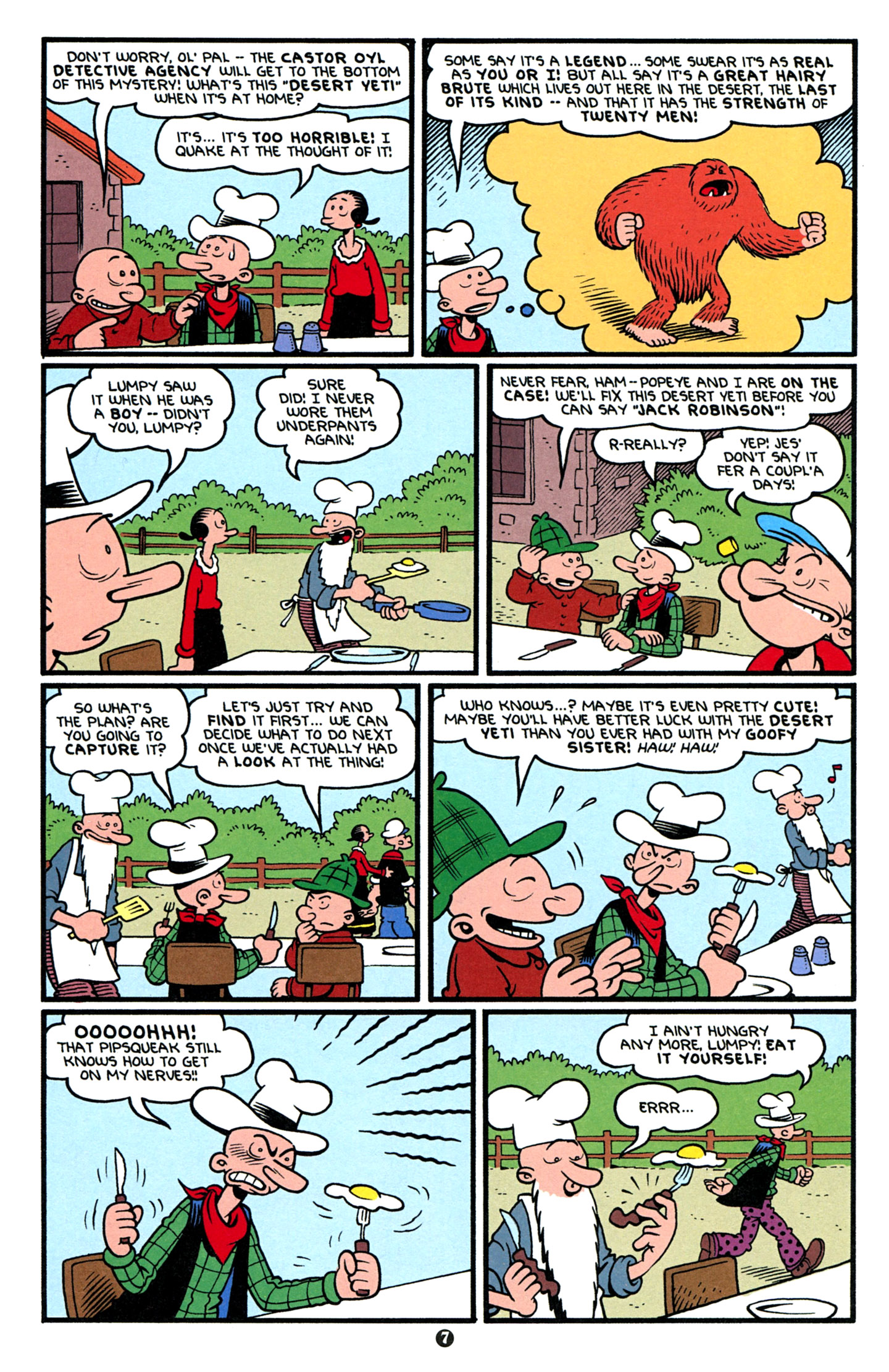 Read online Popeye (2012) comic -  Issue #7 - 9