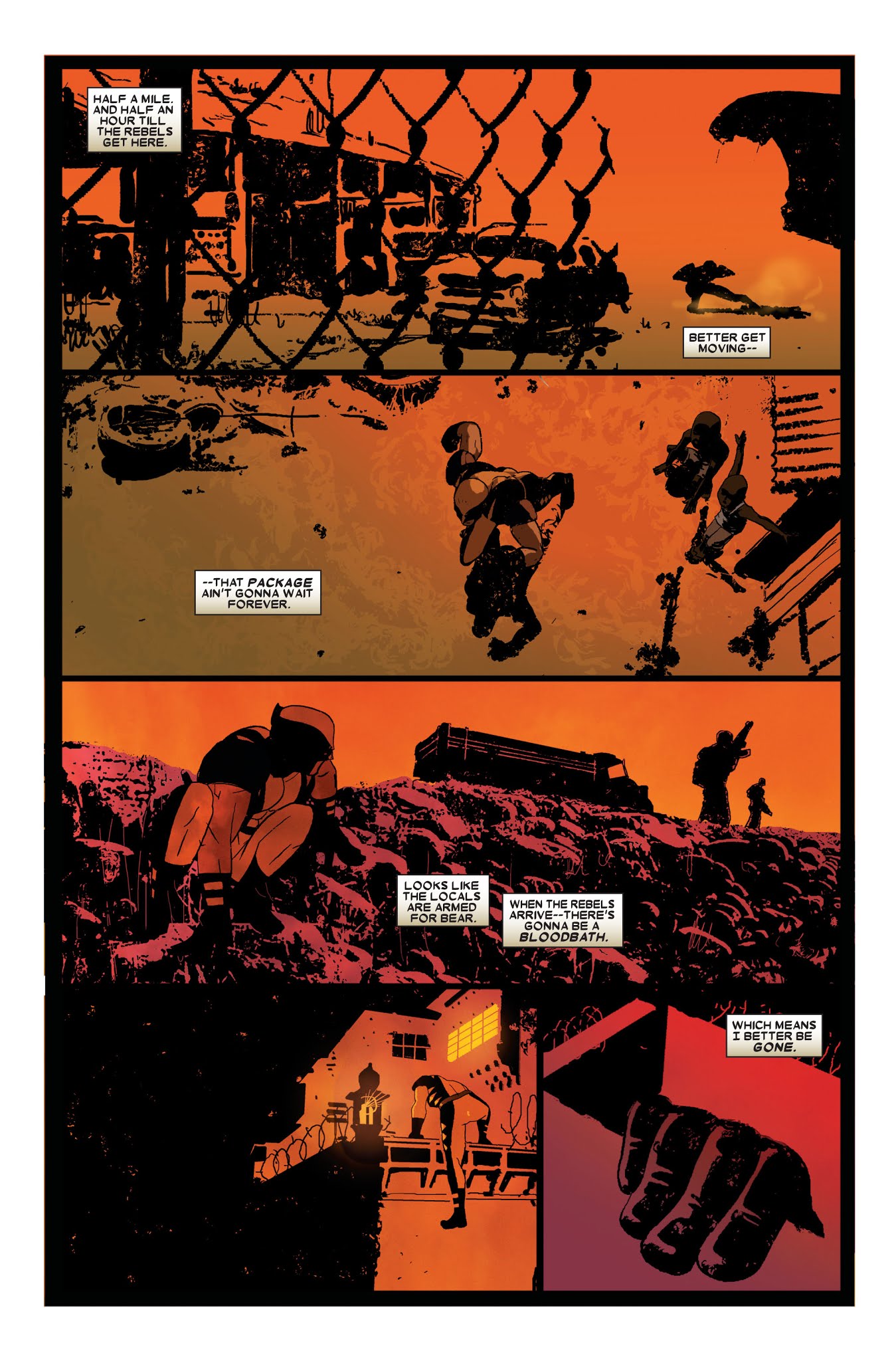 Read online Wolverine: Blood & Sorrow comic -  Issue # TPB - 21