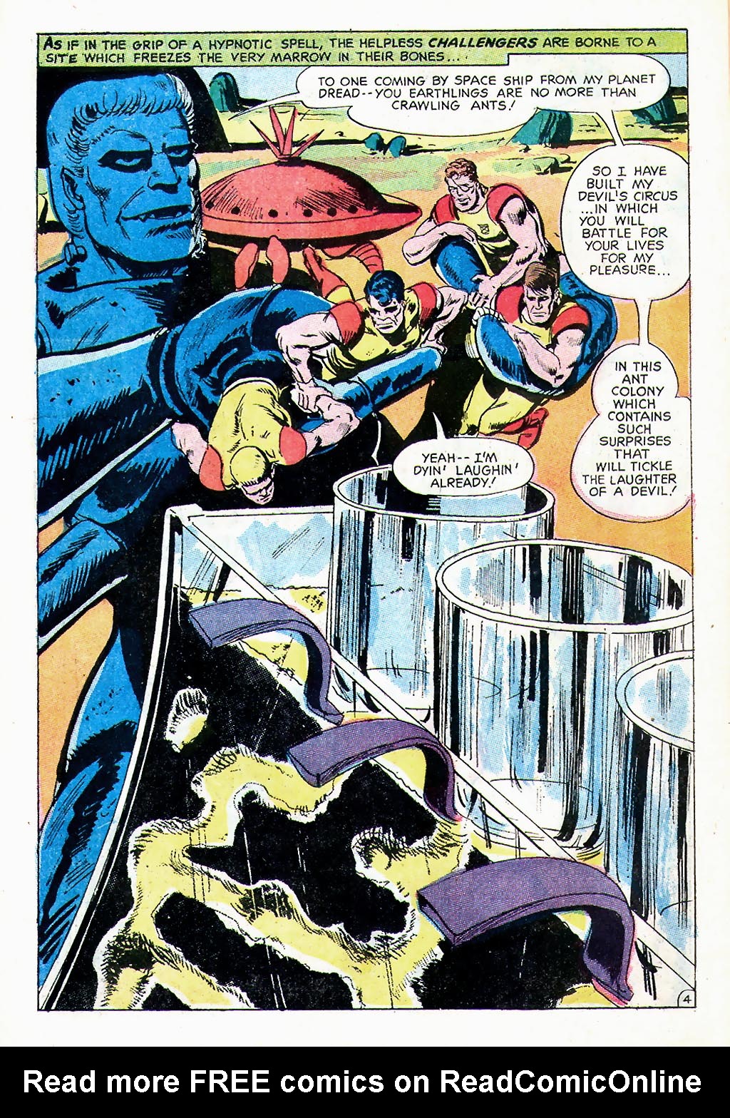 Read online Challengers of the Unknown (1958) comic -  Issue #65 - 6