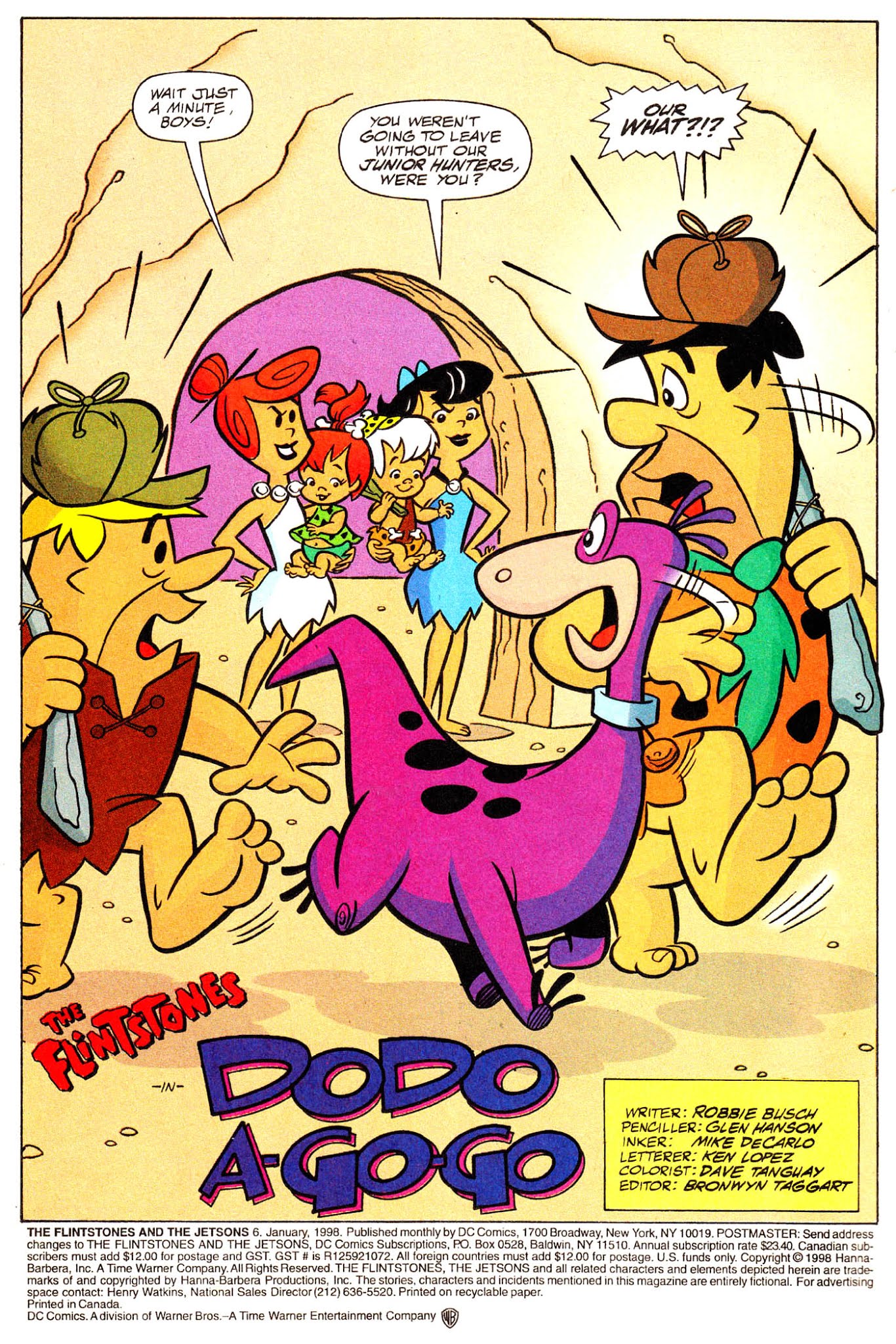 Read online The Flintstones and the Jetsons comic -  Issue #6 - 4