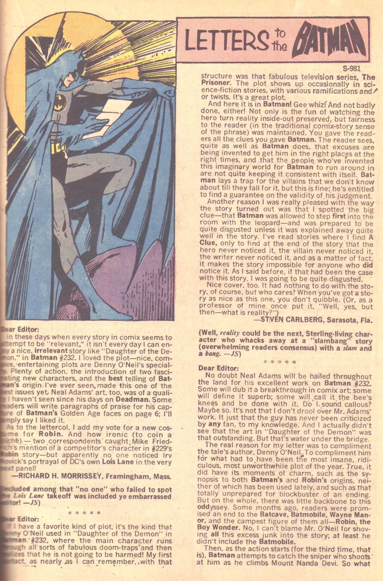 Read online Batman (1940) comic -  Issue #236 - 35