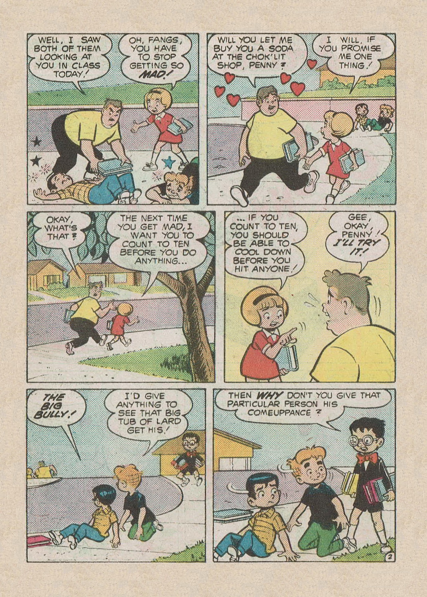 Read online Little Archie Comics Digest Magazine comic -  Issue #25 - 110