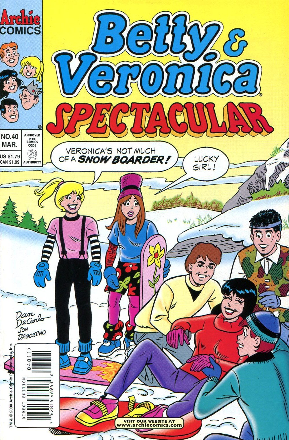 Read online Betty & Veronica Spectacular comic -  Issue #40 - 1