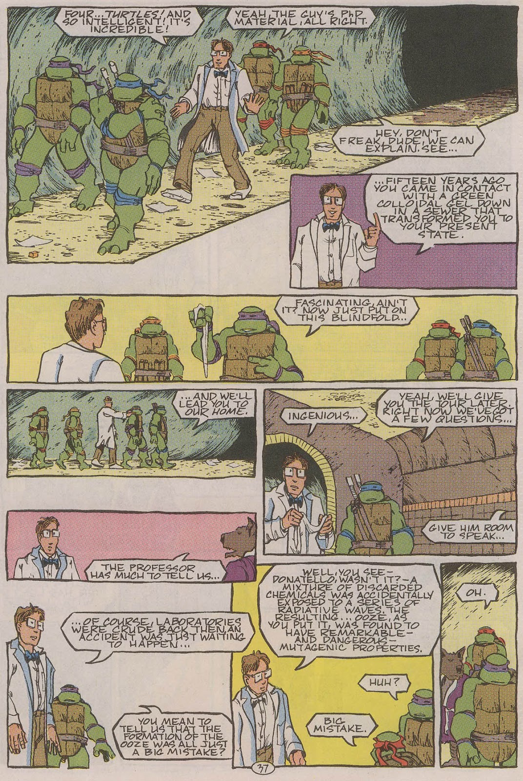 Teenage Mutant Ninja Turtles II: The Secret of the Ooze Official Movie Adaptation issue Full - Page 38