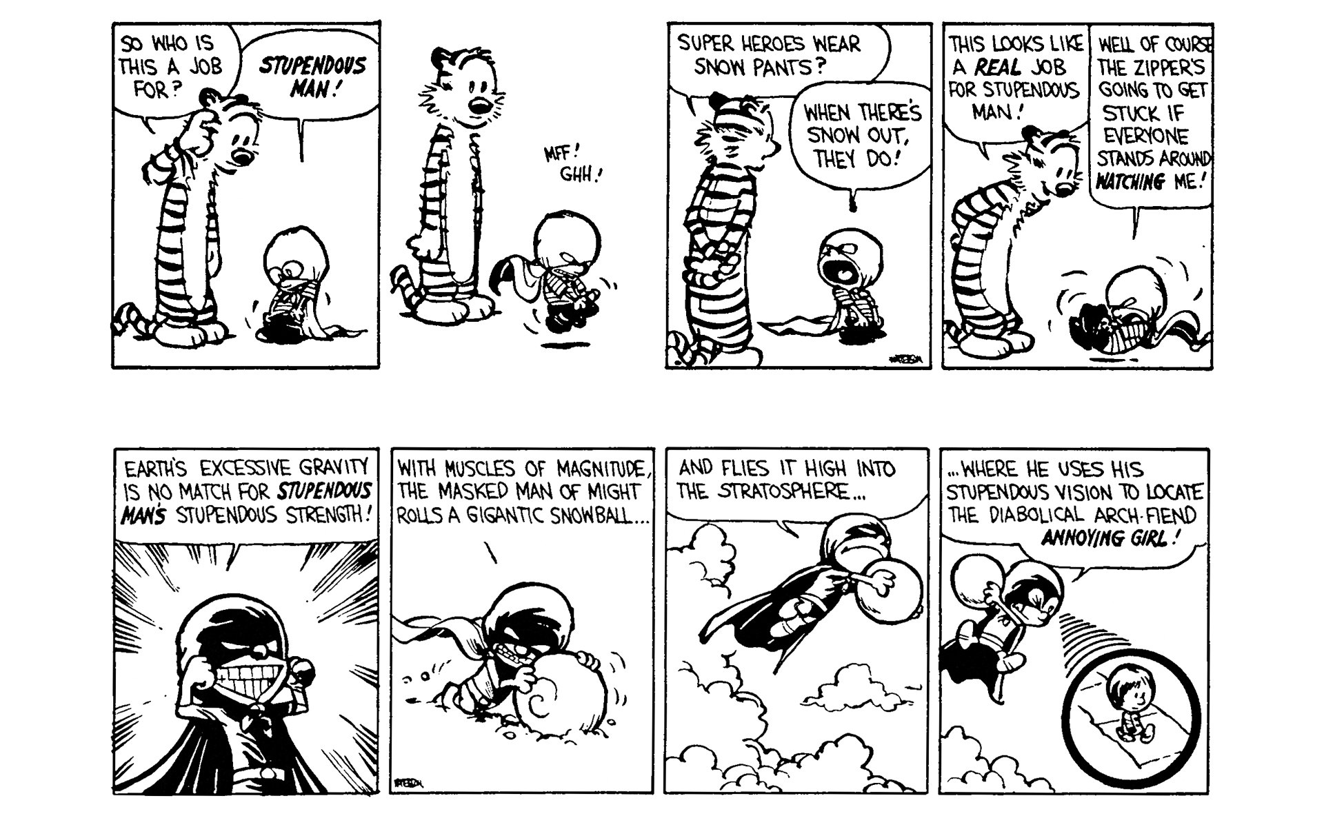 Read online Calvin and Hobbes comic -  Issue #7 - 137