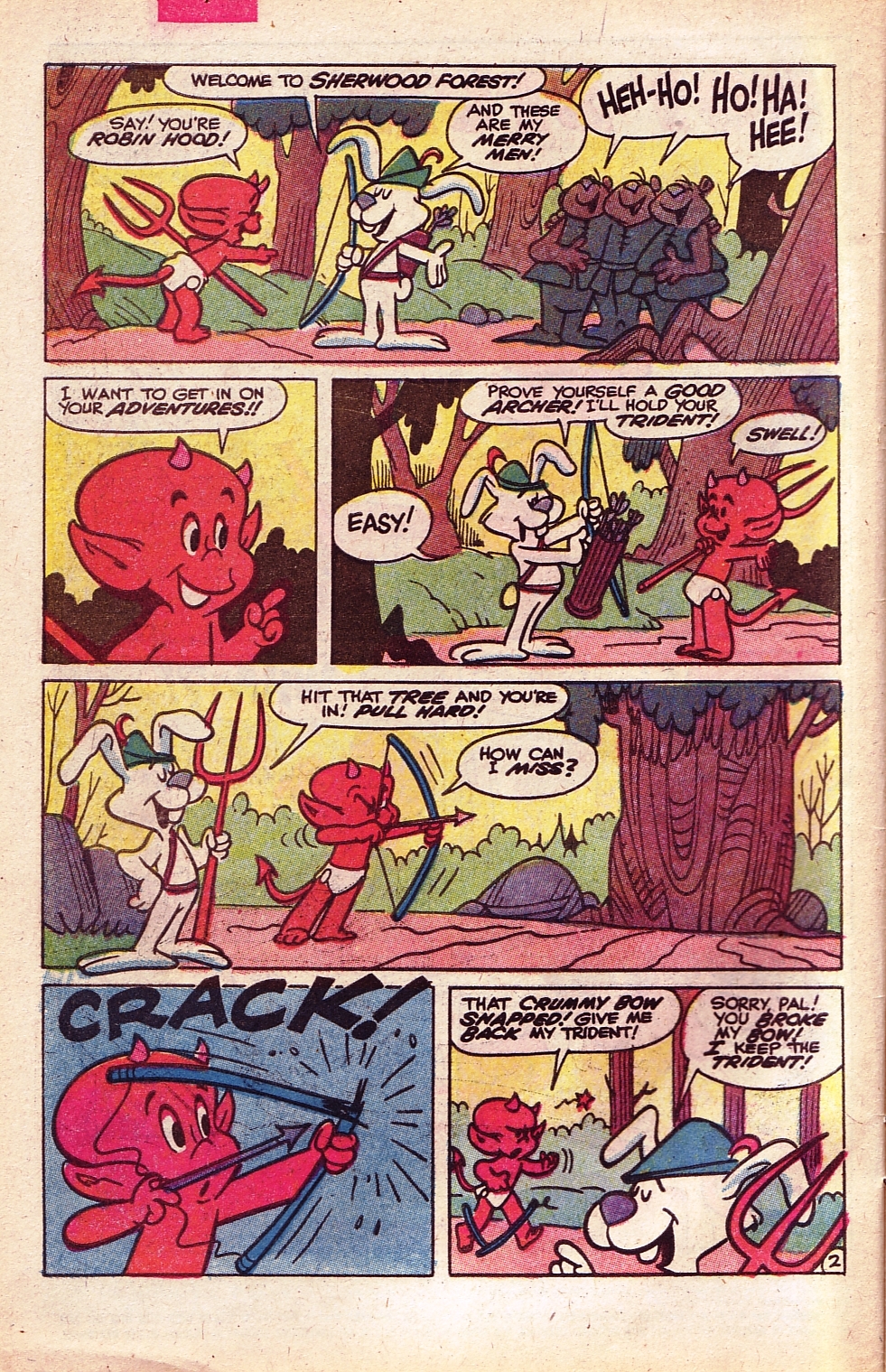 Read online Hot Stuff, the Little Devil comic -  Issue #155 - 6