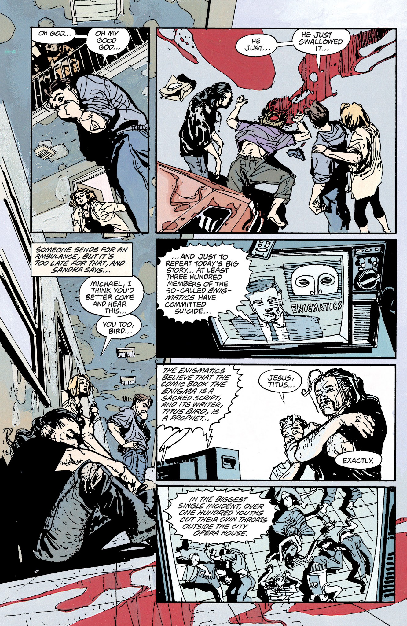 Read online Enigma comic -  Issue # TPB - 104