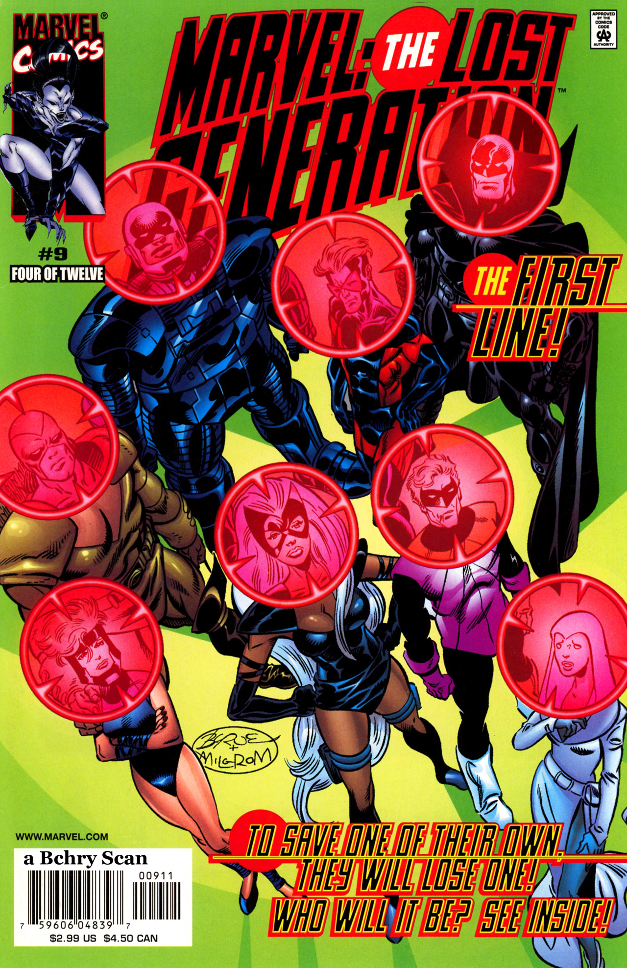 Read online Marvel: The Lost Generation comic -  Issue #9 - 1
