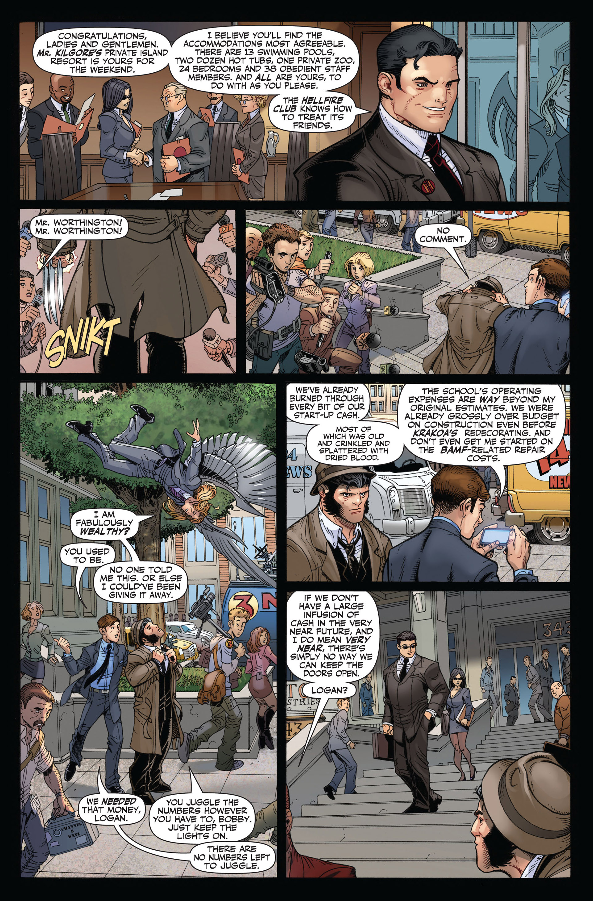 Read online Wolverine & The X-Men comic -  Issue #5 - 4