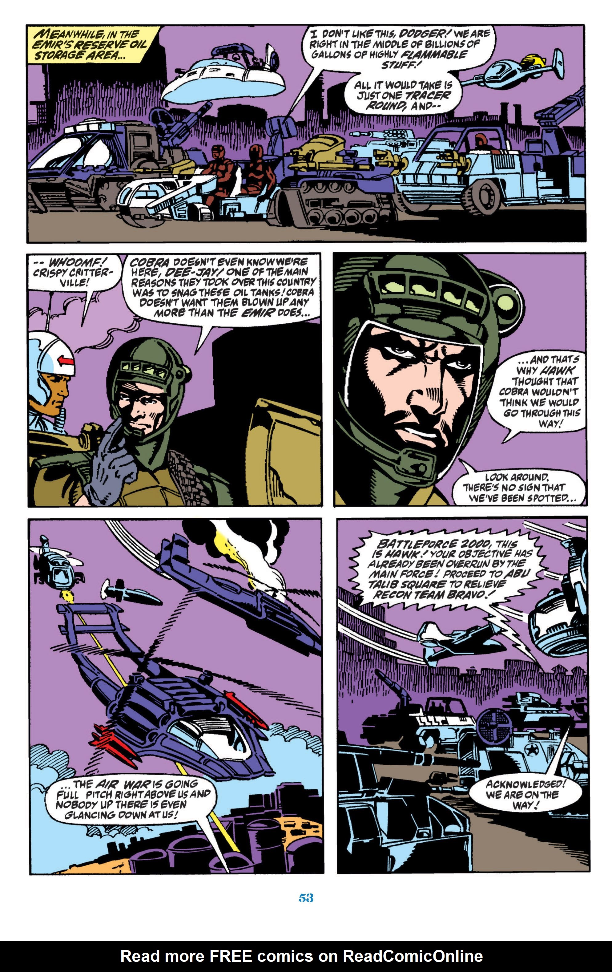Read online Classic G.I. Joe comic -  Issue # TPB 12 (Part 1) - 54