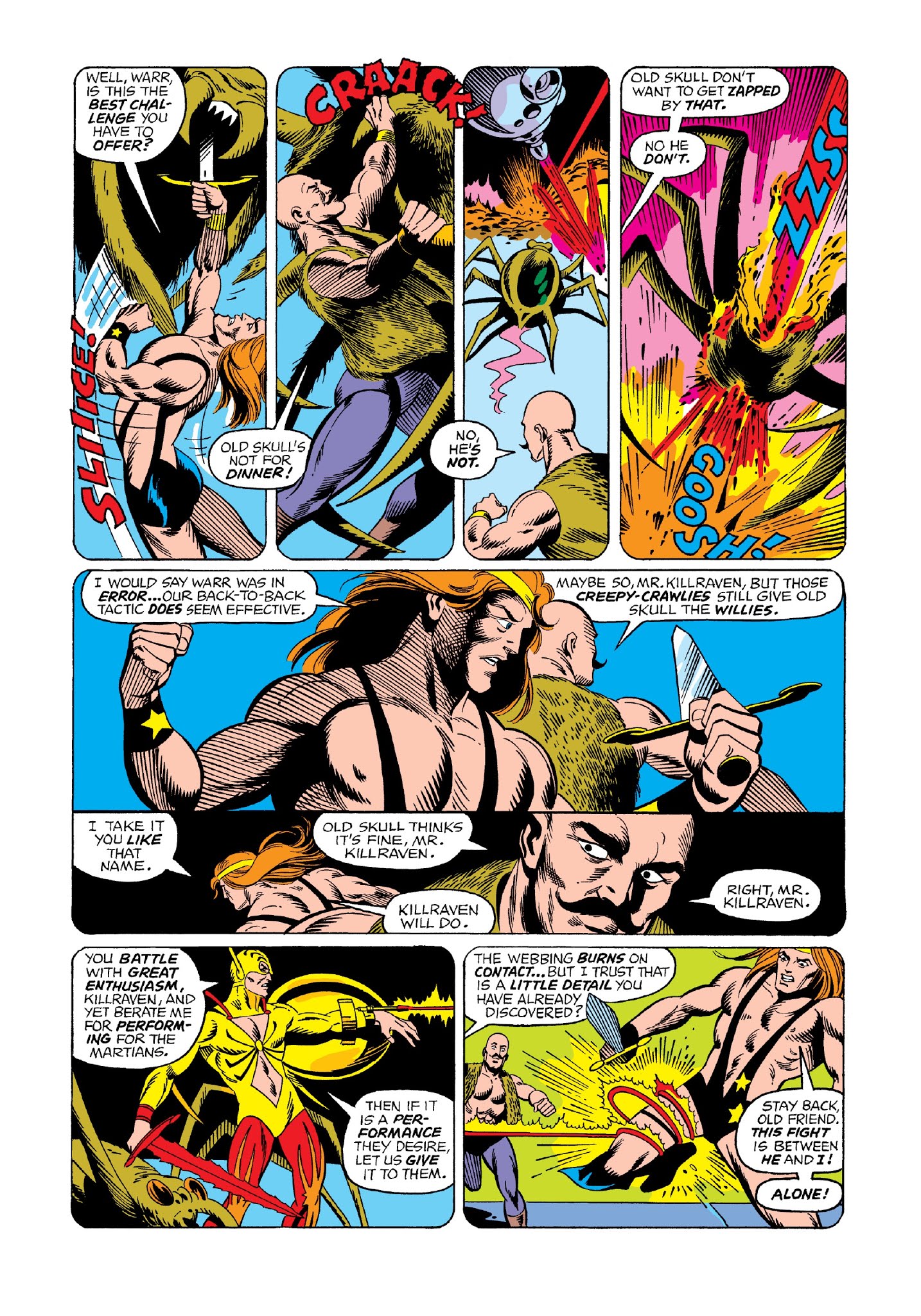 Read online Marvel Masterworks: Killraven comic -  Issue # TPB 1 (Part 4) - 52