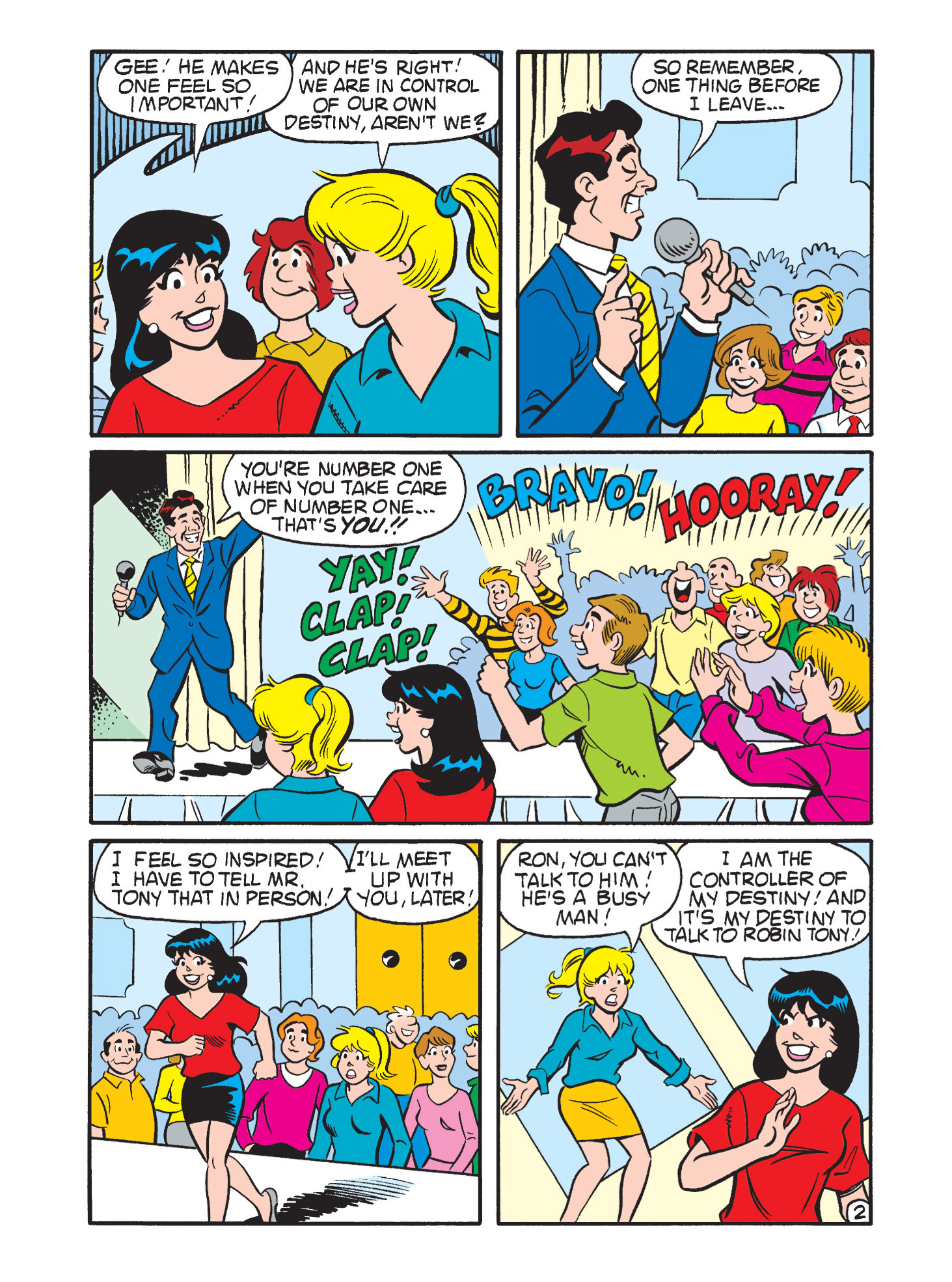 Read online Betty and Veronica Digest Magazine comic -  Issue #177 - 45