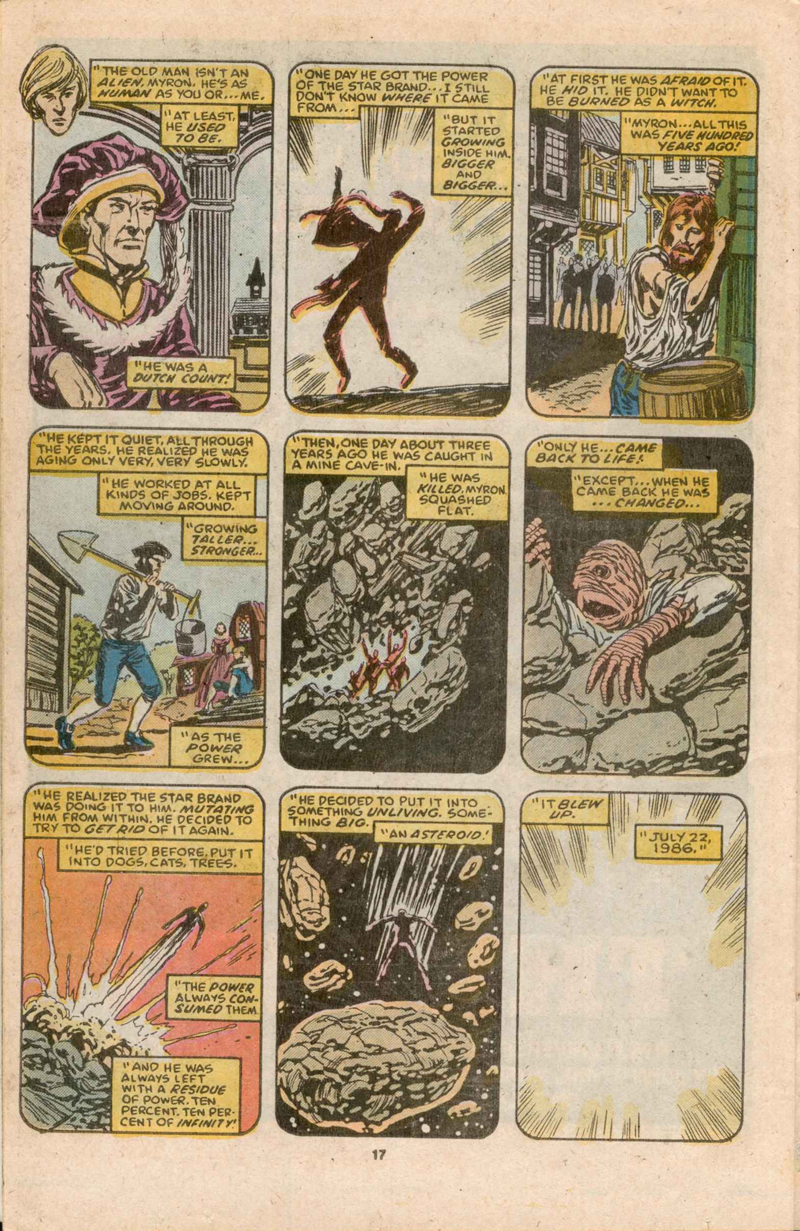 Read online Star Brand comic -  Issue #12 - 19