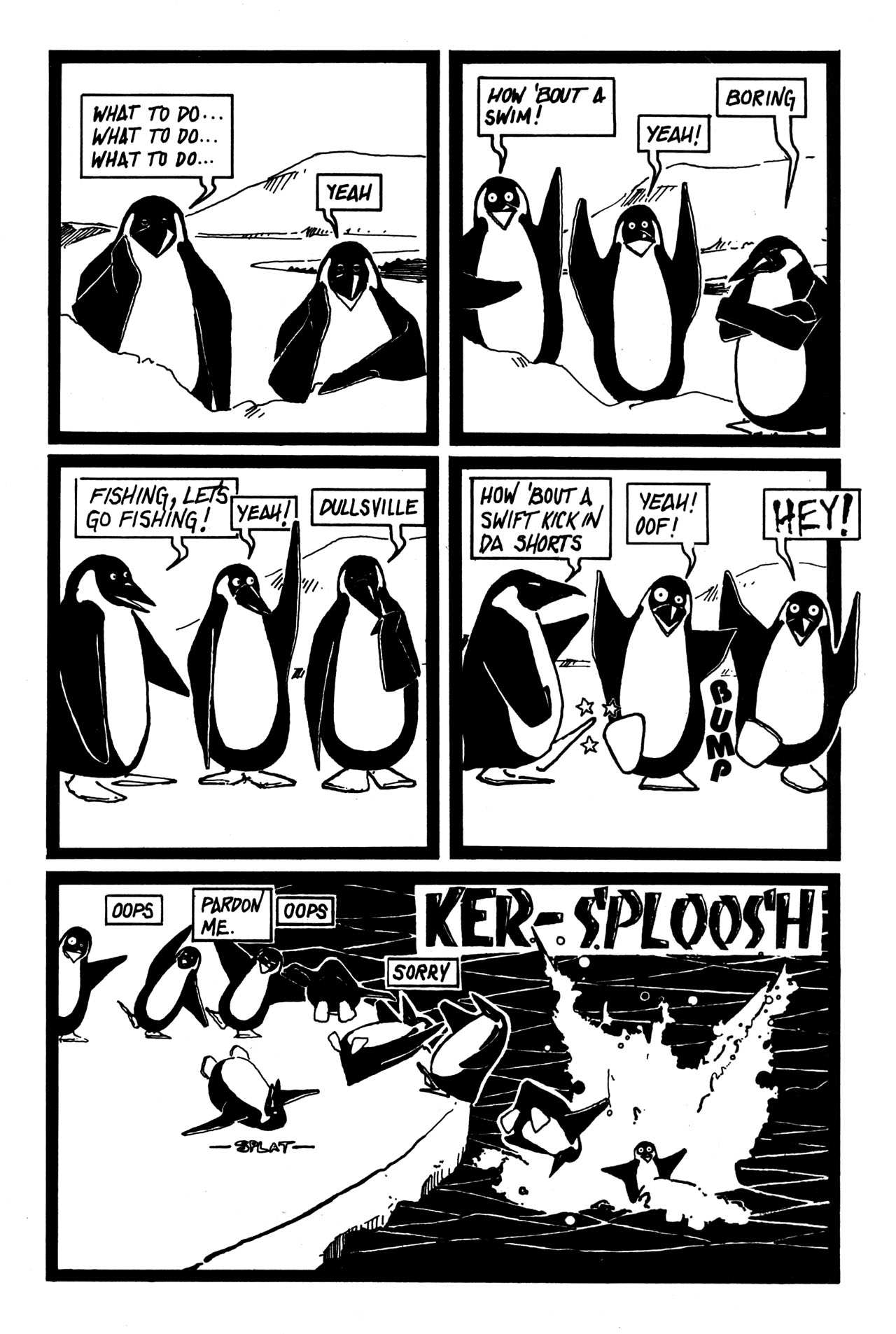 Read online Samurai Penguin comic -  Issue #1 - 4