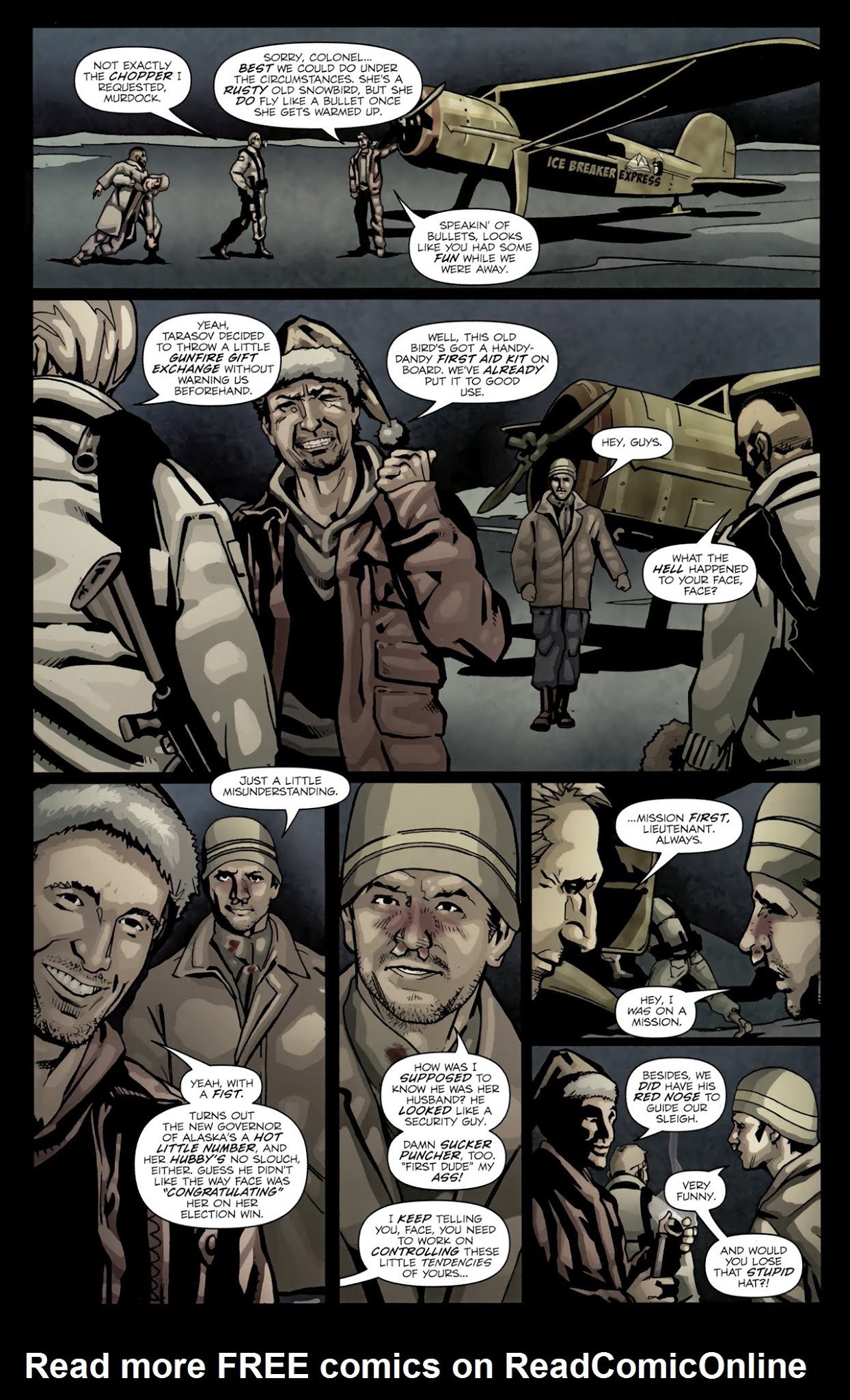 Read online A-Team: Shotgun Wedding comic -  Issue #1 - 22