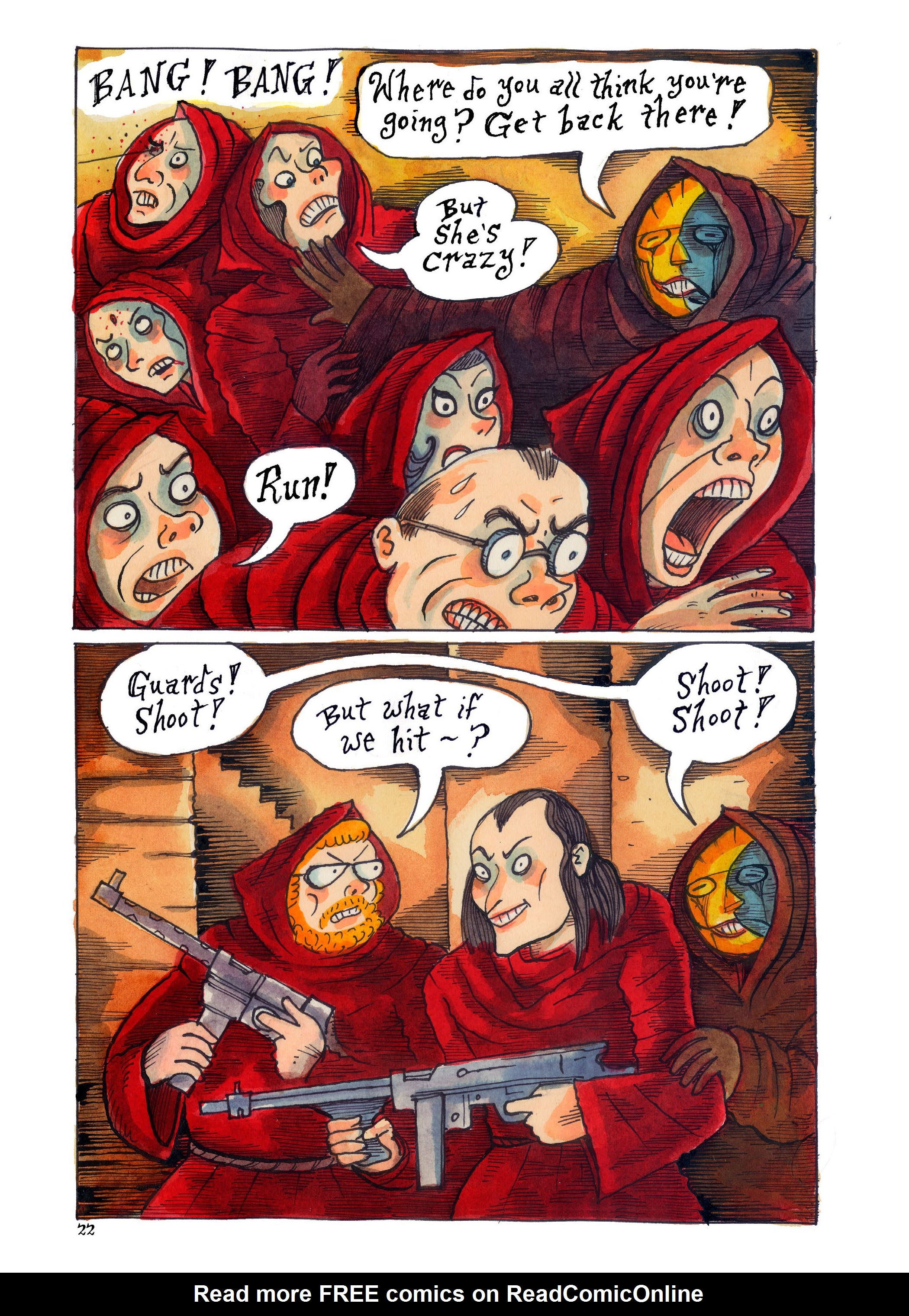 Read online Violenzia and Other Deadly Amusements comic -  Issue # TPB - 23