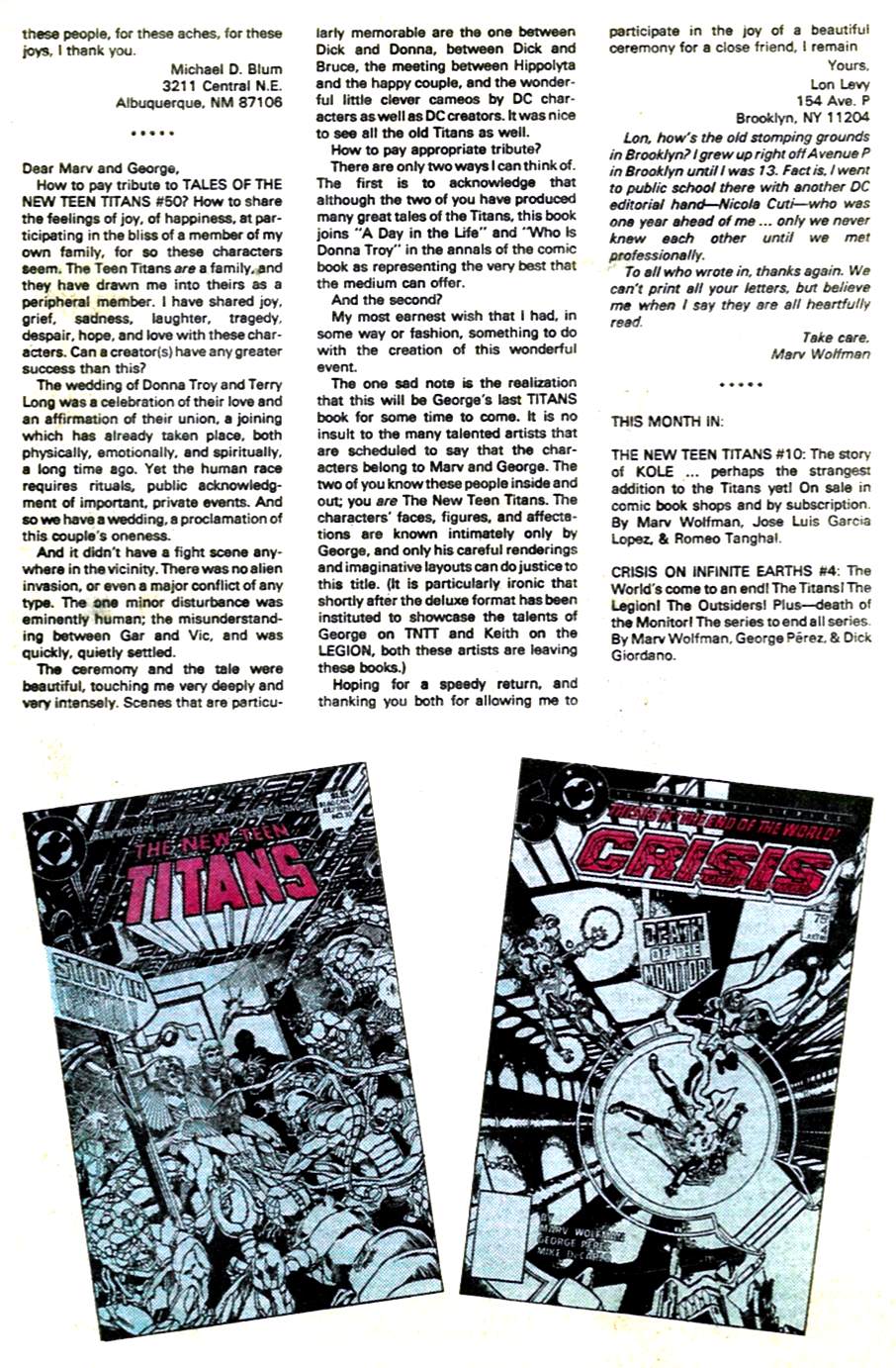 Read online Tales of the Teen Titans comic -  Issue #55 - 27