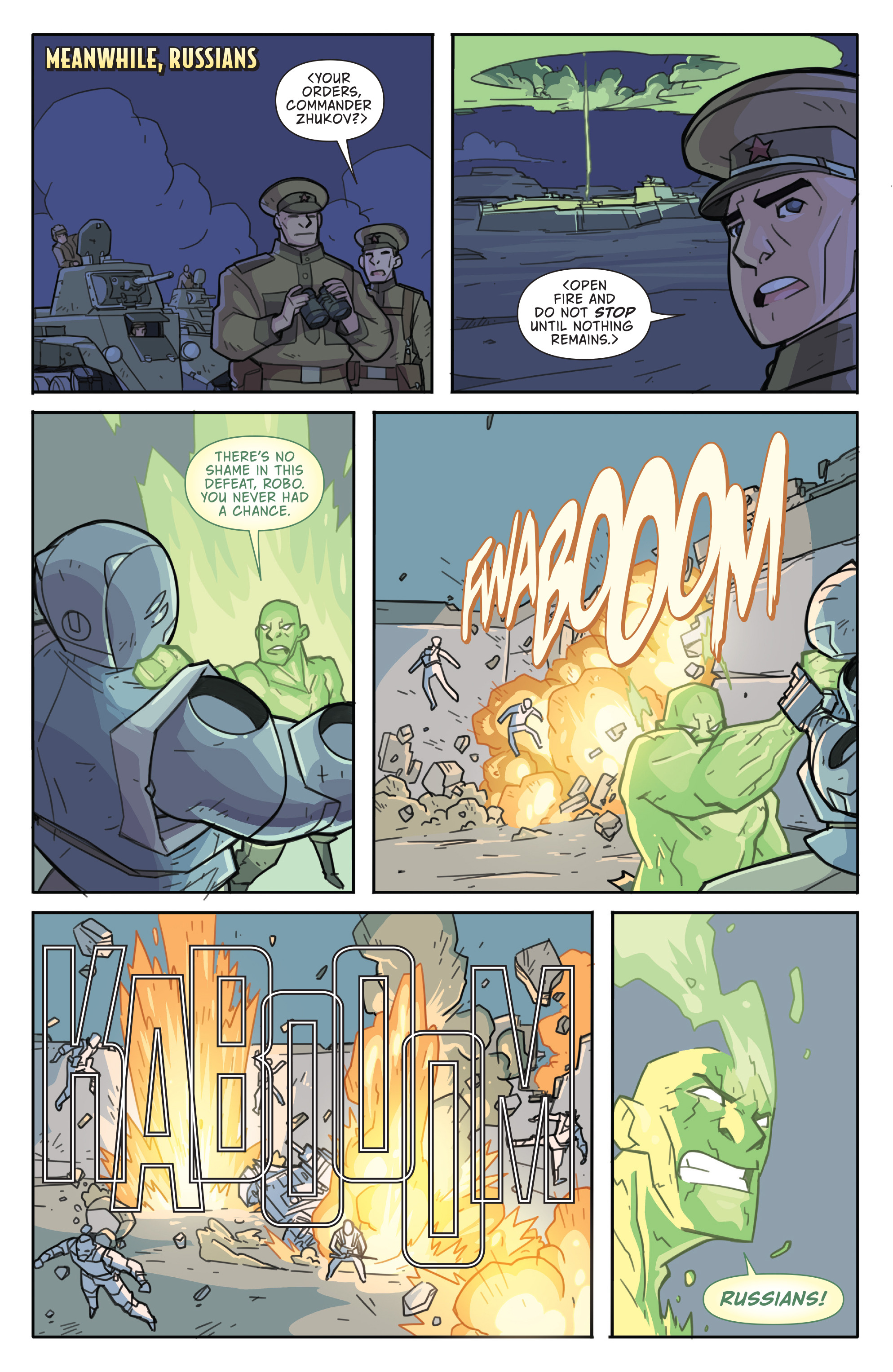 Read online Atomic Robo and the Temple of Od comic -  Issue #4 - 20
